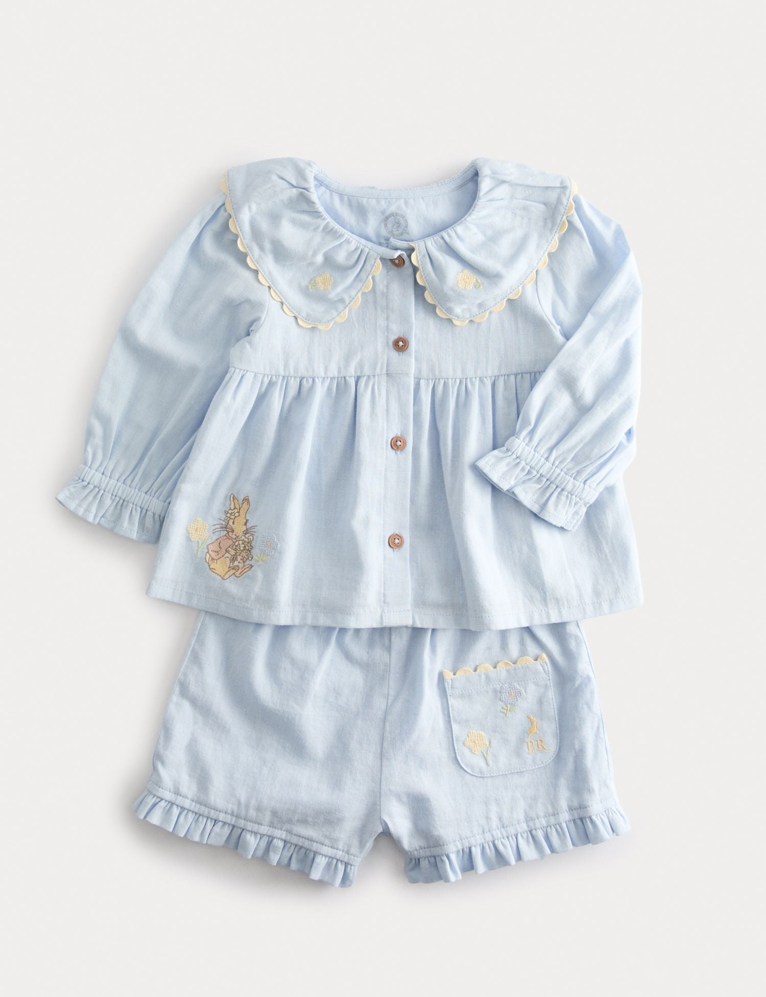 2 Piece Peter Rabbit™ Outfit (0-3 Yrs) - BLUE / 9-12 Months