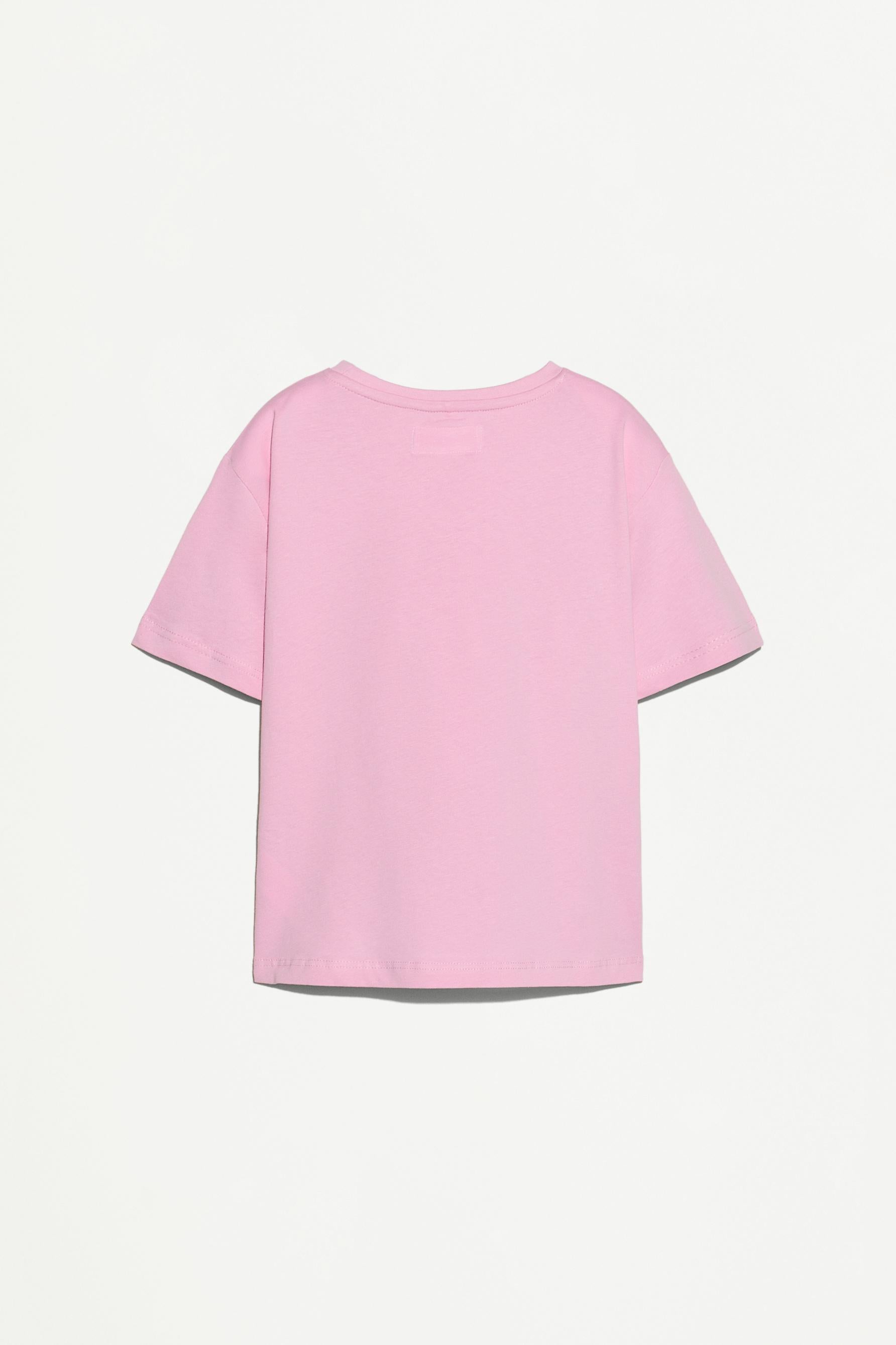 4-pack of plain T-shirts - FUCHSIA / 11-12 years