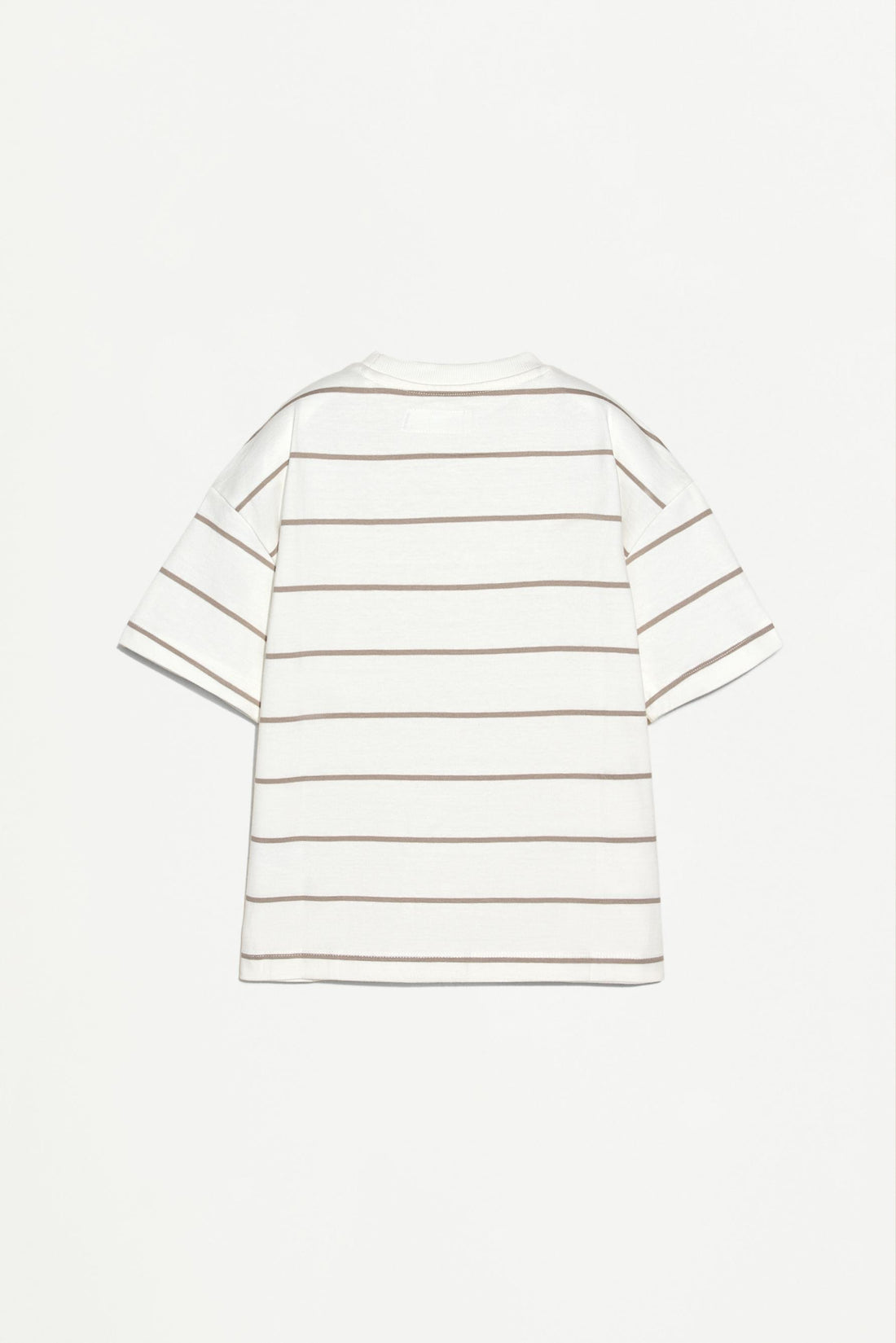 Striped heavy jersey T-shirt