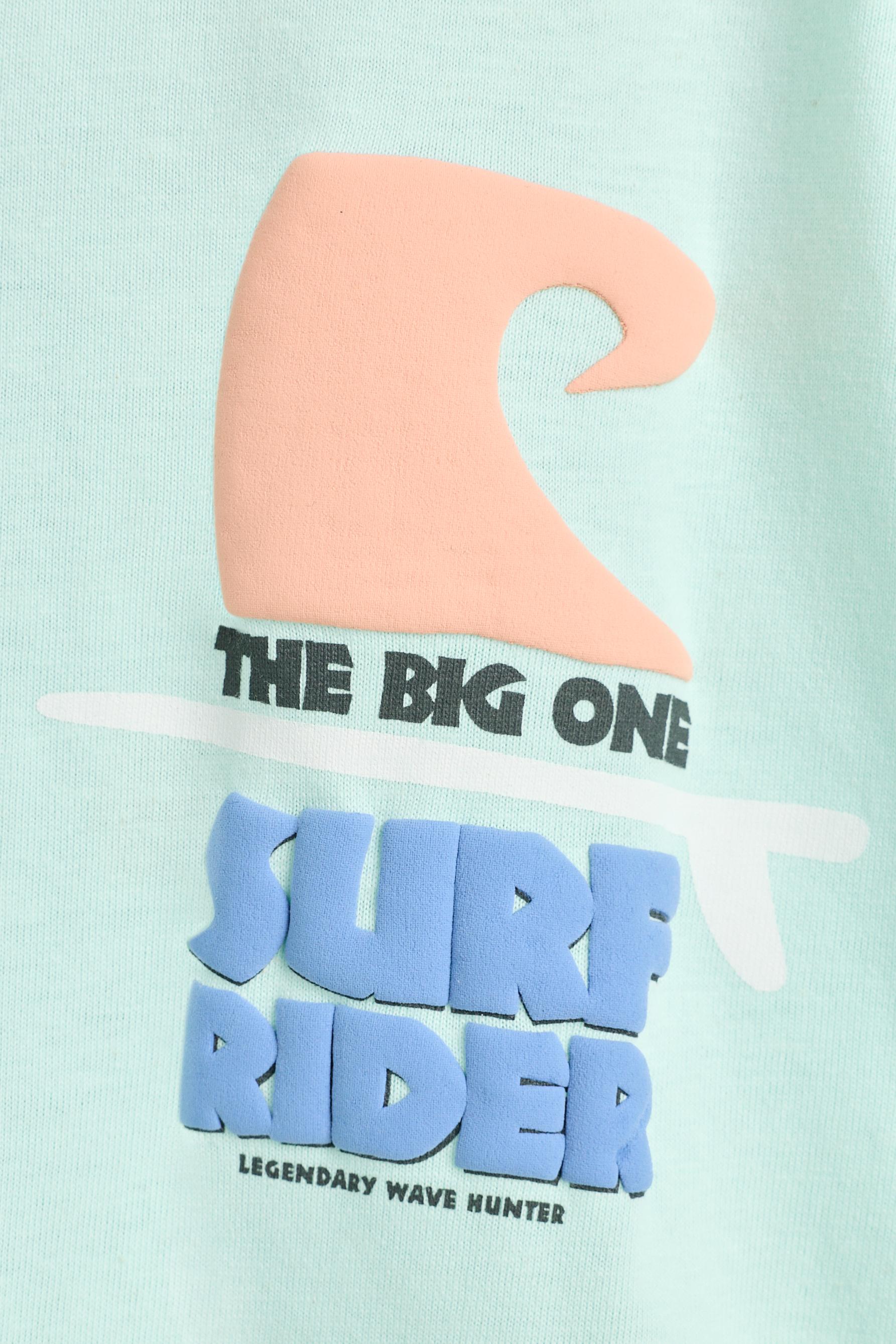 T-shirt with back print