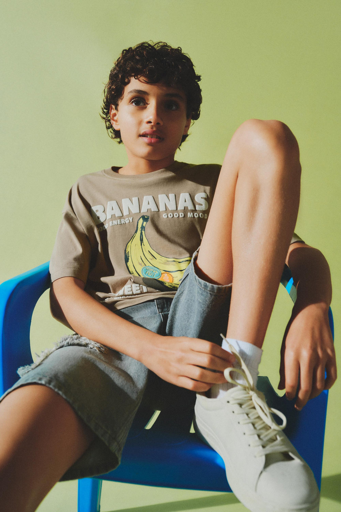 Printed T-shirt - DARK MINK / 11-12 years