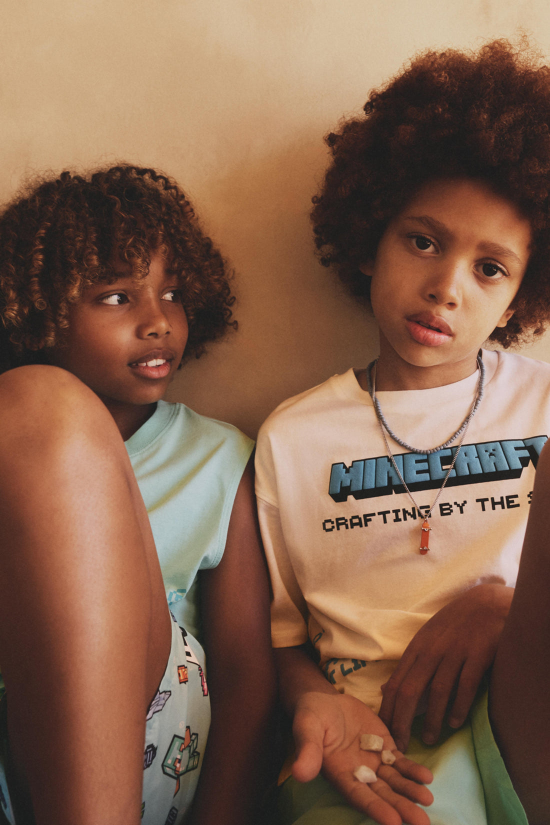 Minecraft T-shirt with back maxi print