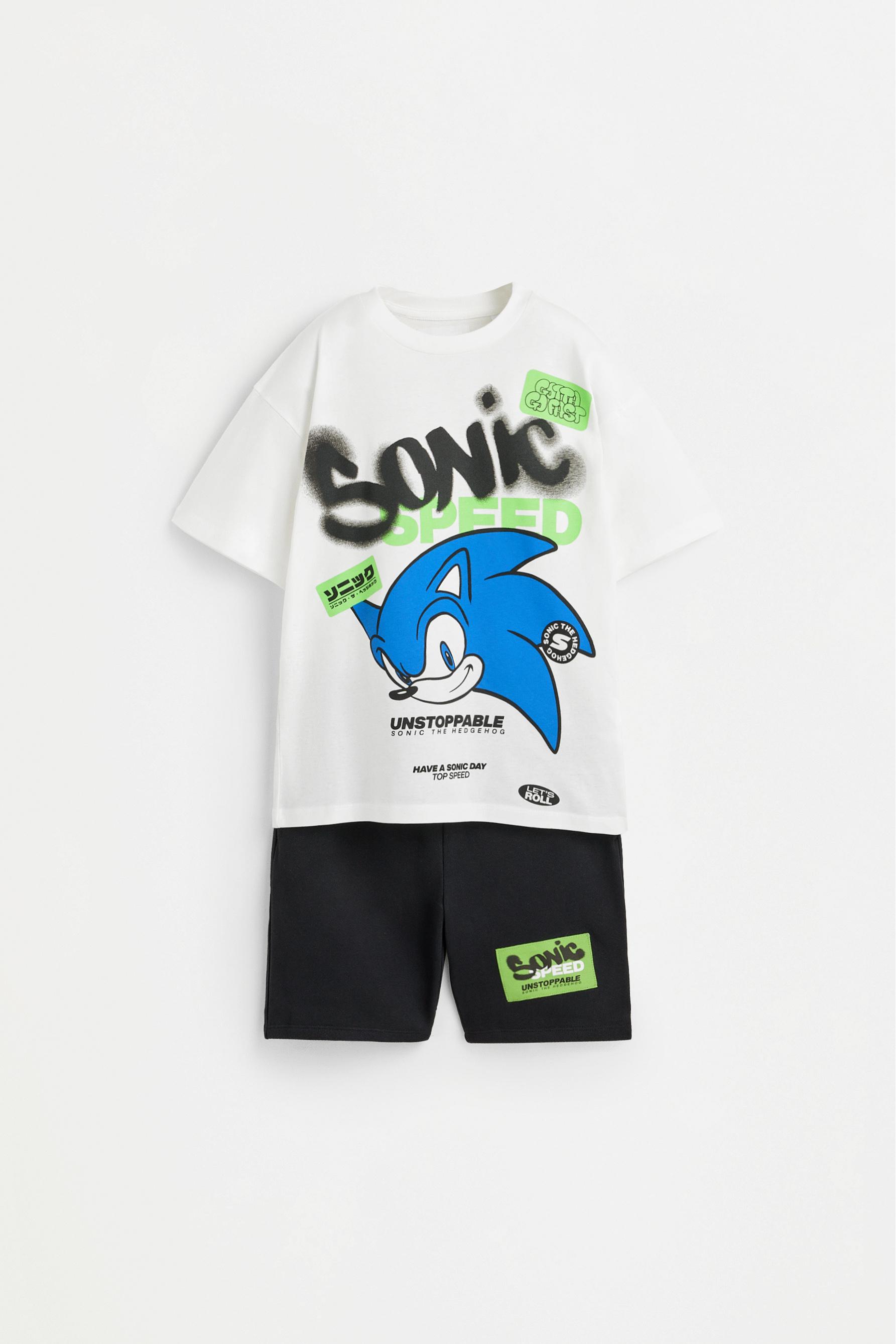 SONIC™ | SEGA T-shirt and jogger Bermuda shorts set