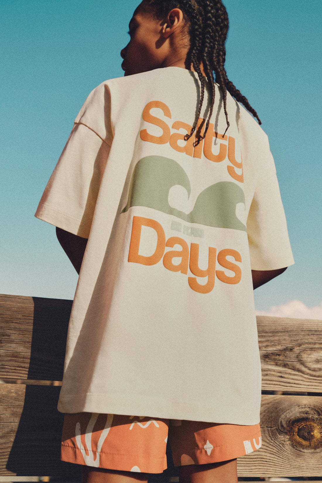 Printed T-shirt with pocket