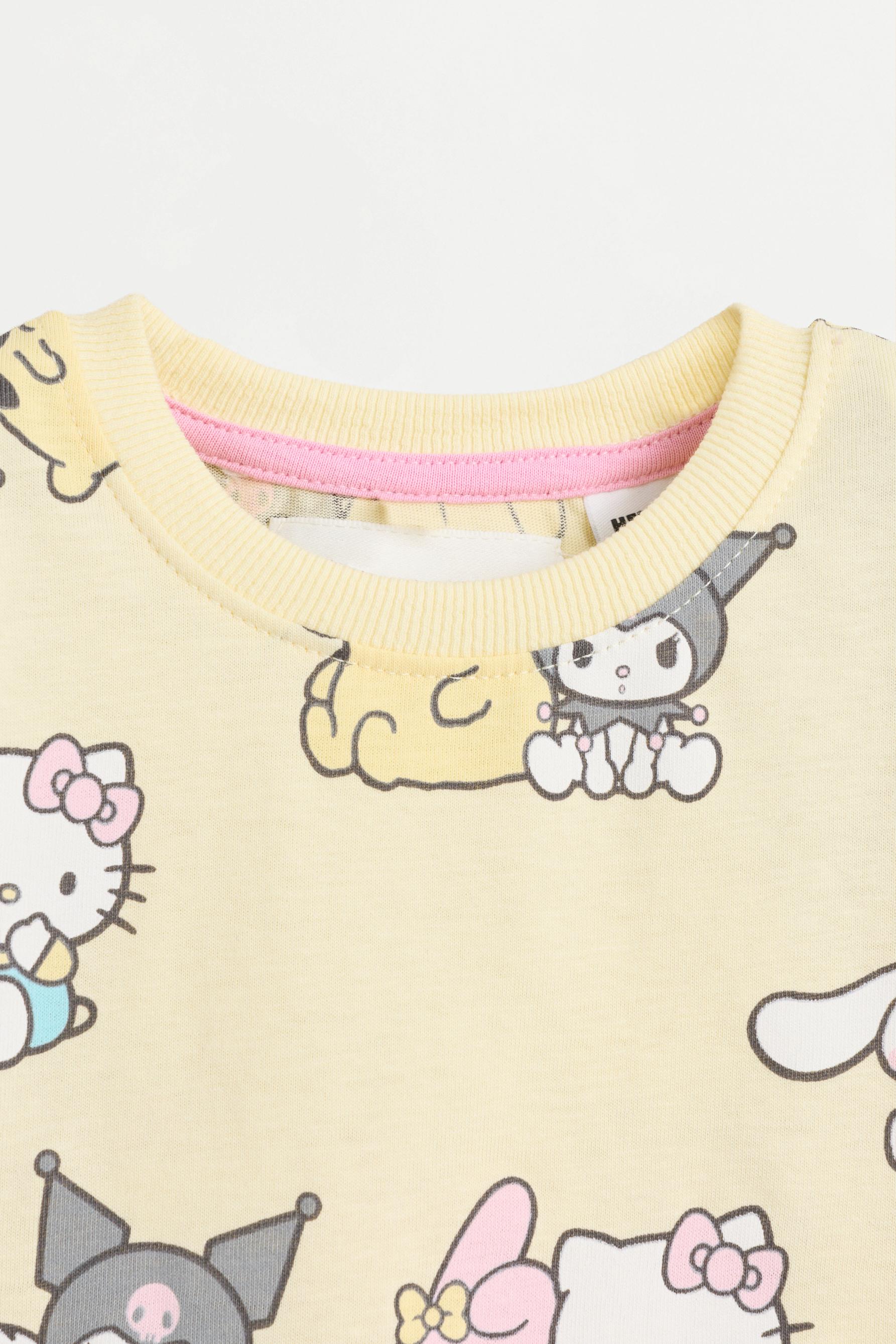 Hello Kitty ©SANRIO ribbed short pyjamas