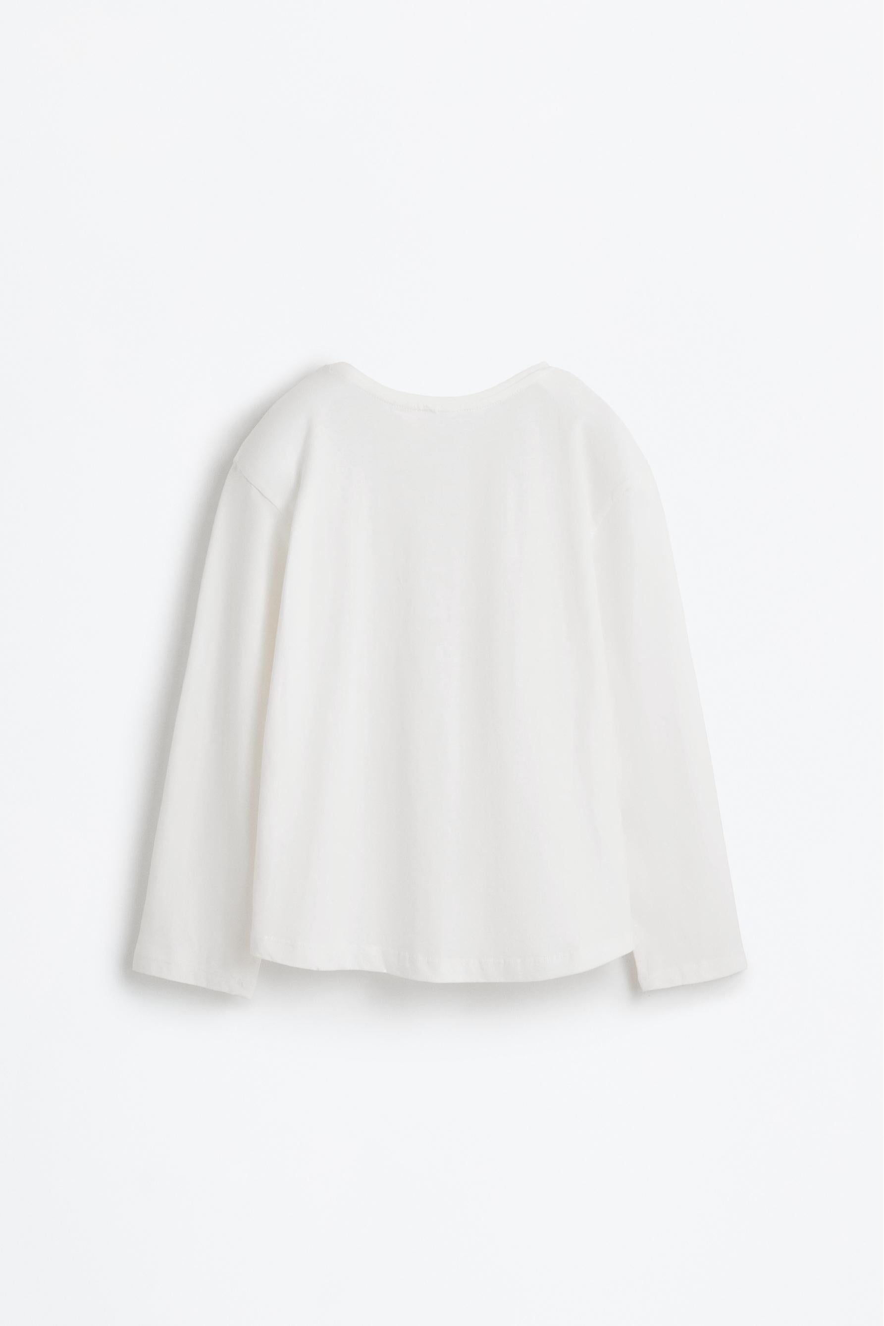 Pack of 2 plain long sleeve T-shirts