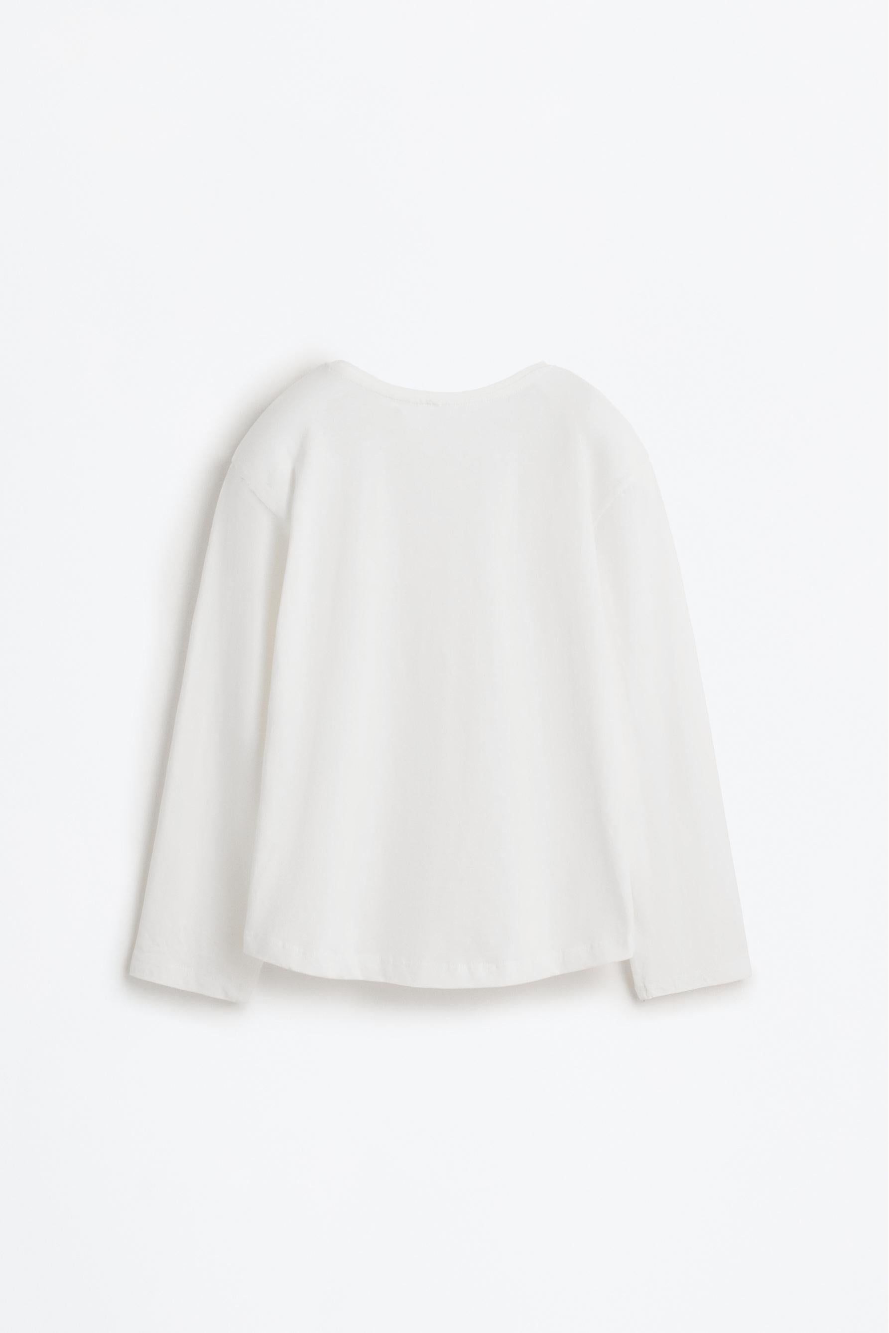 Pack of 2 plain long sleeve T-shirts