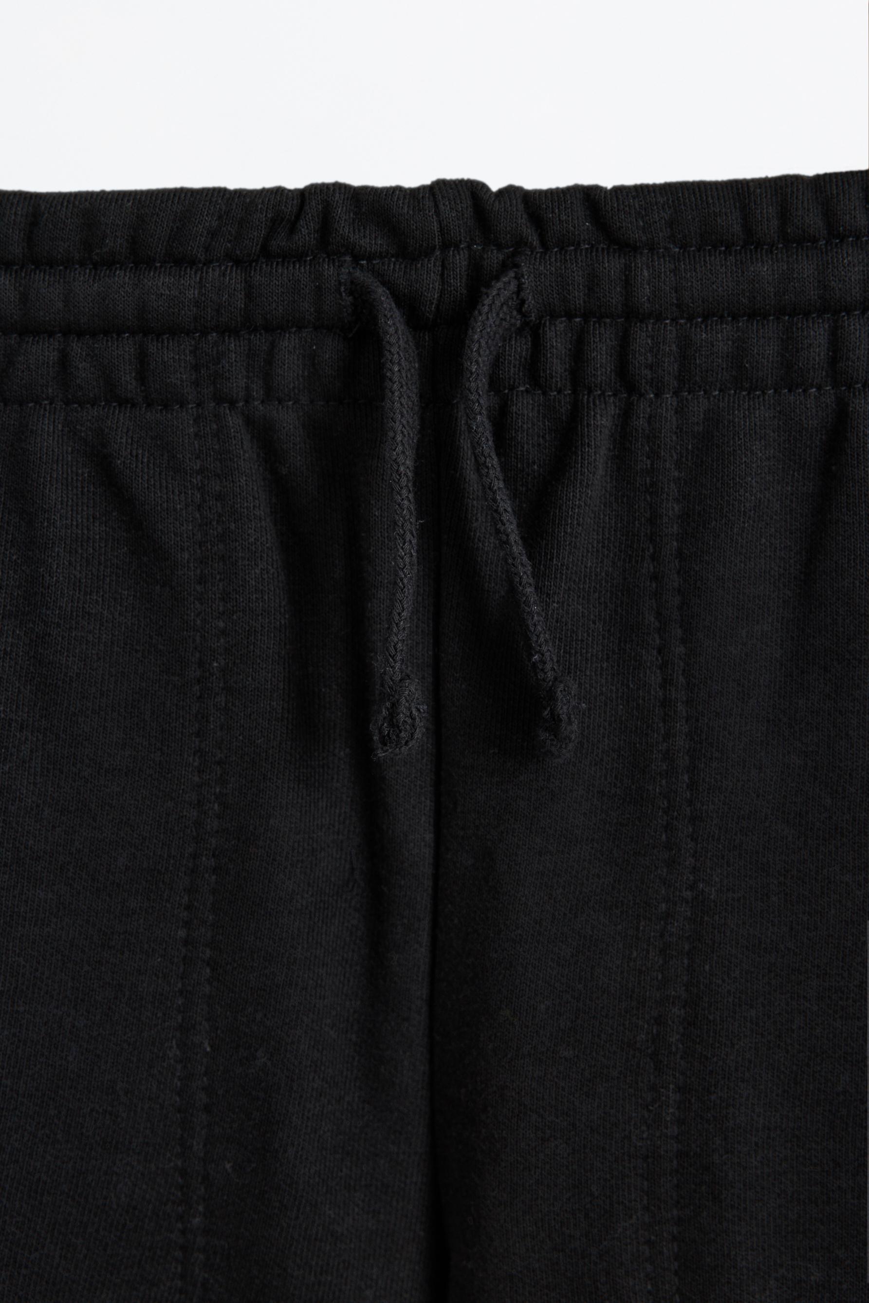 Basic plush Bermuda shorts