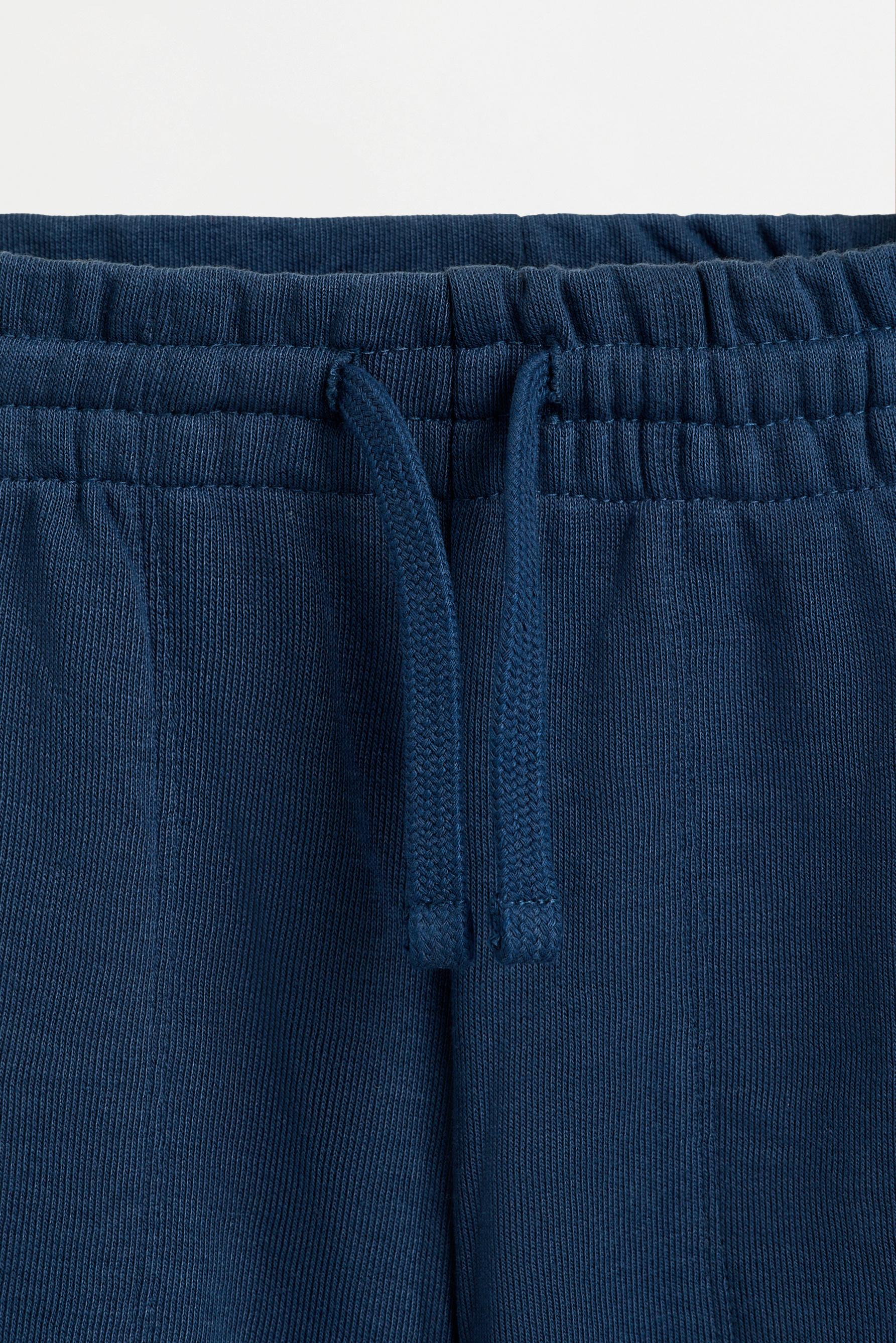 Basic plush Bermuda shorts