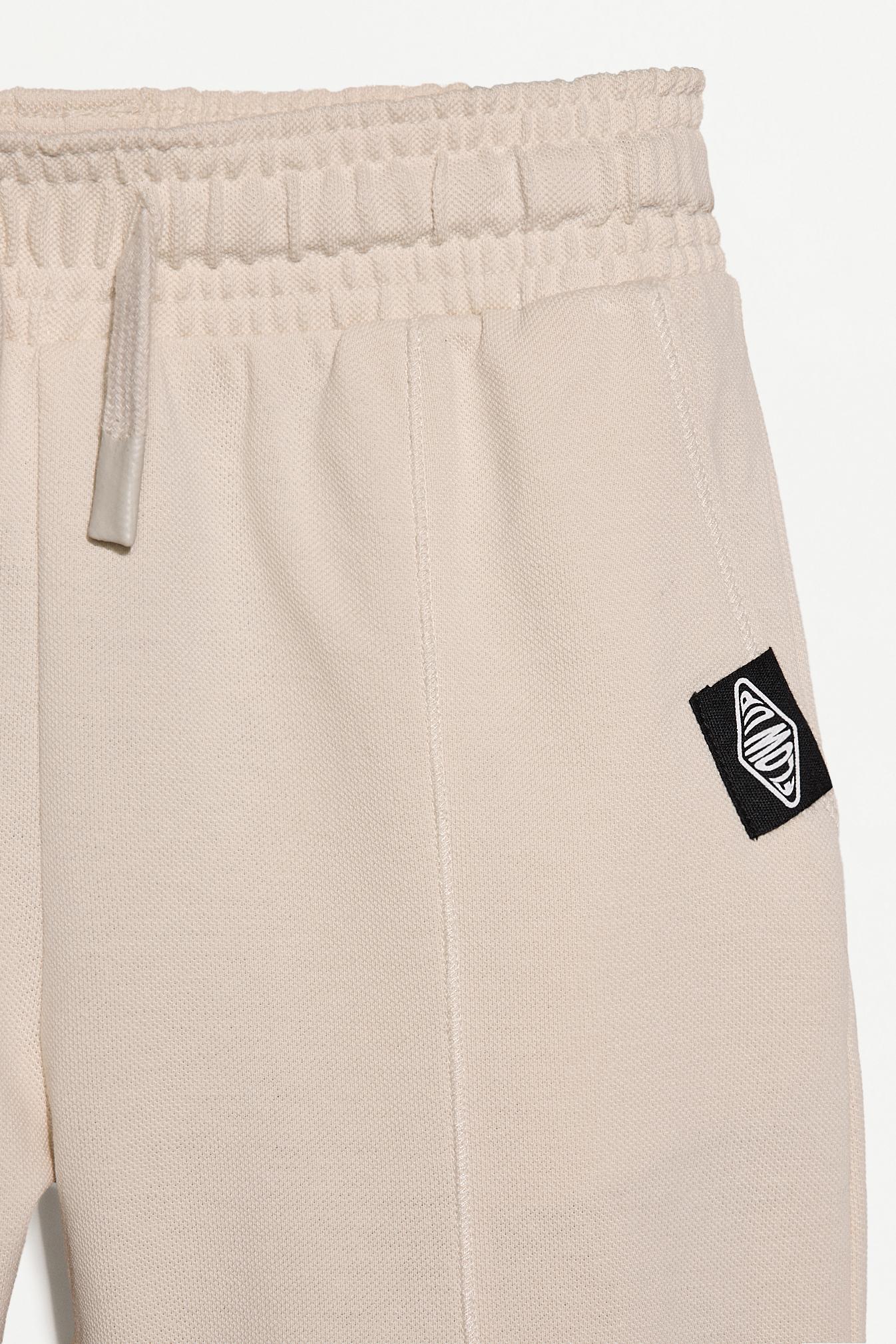 Piqué T-shirt and Bermuda shorts set