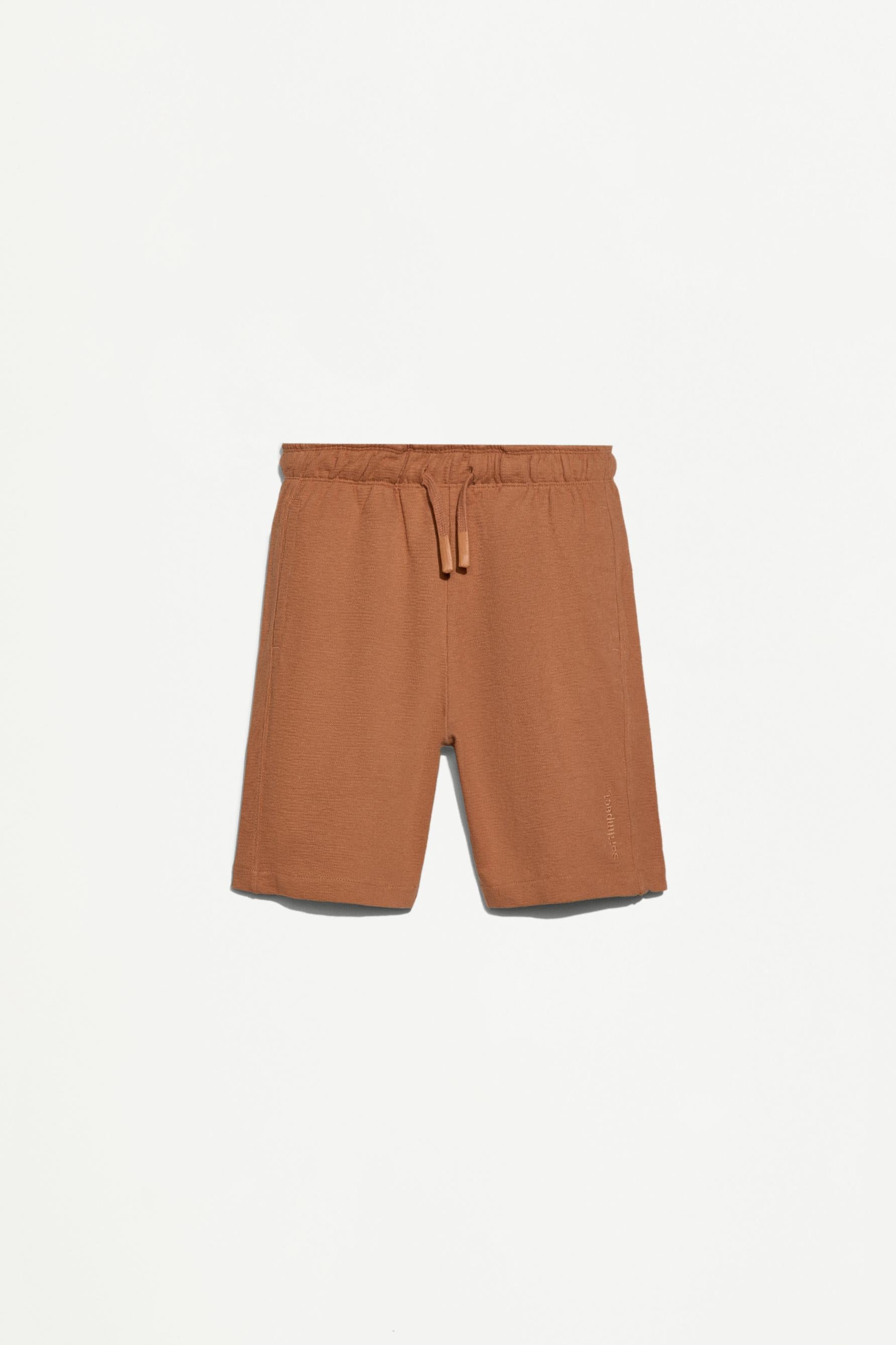 Bias cut Bermuda shorts - TERRACOTTA / 11-12 years