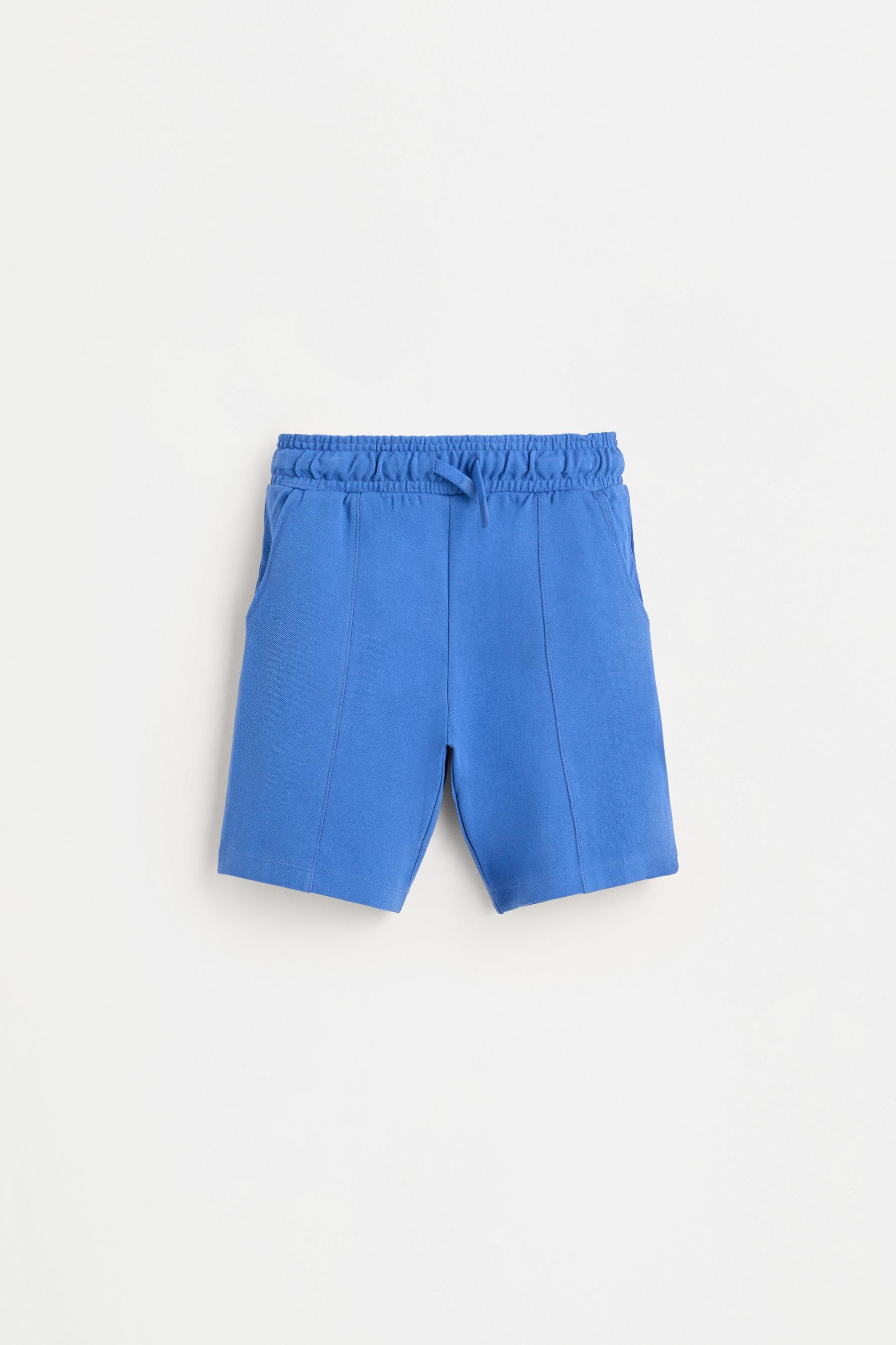 Piqué T-shirt and Bermuda shorts set
