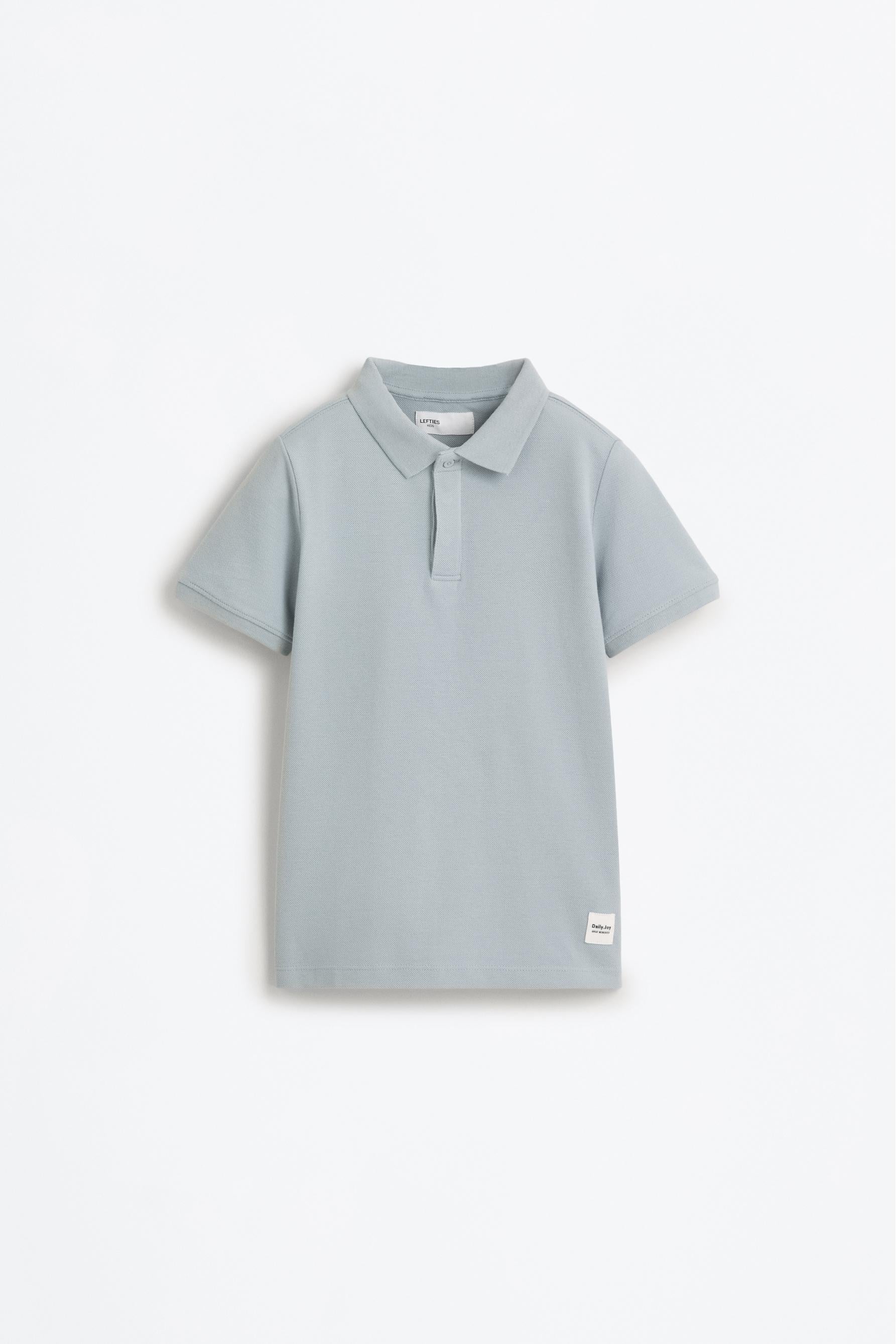 Basic polo shirt - PALE BLUE / 11-12 years