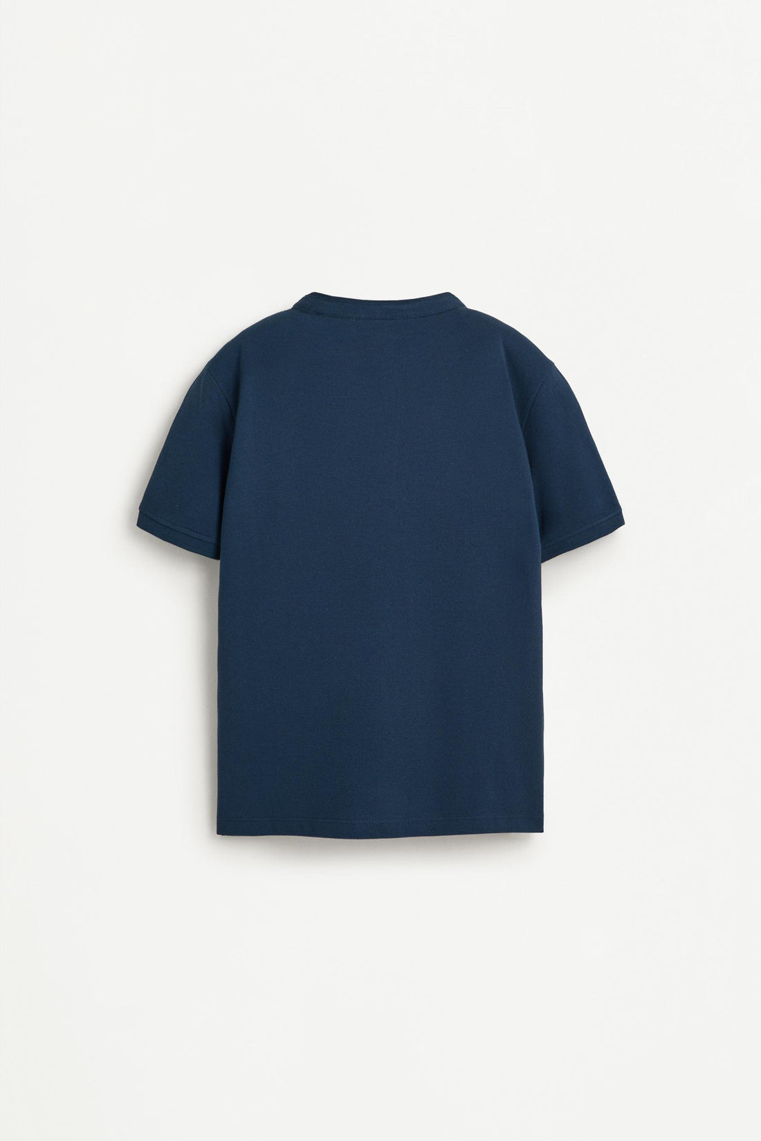 Stand collar polo shirt