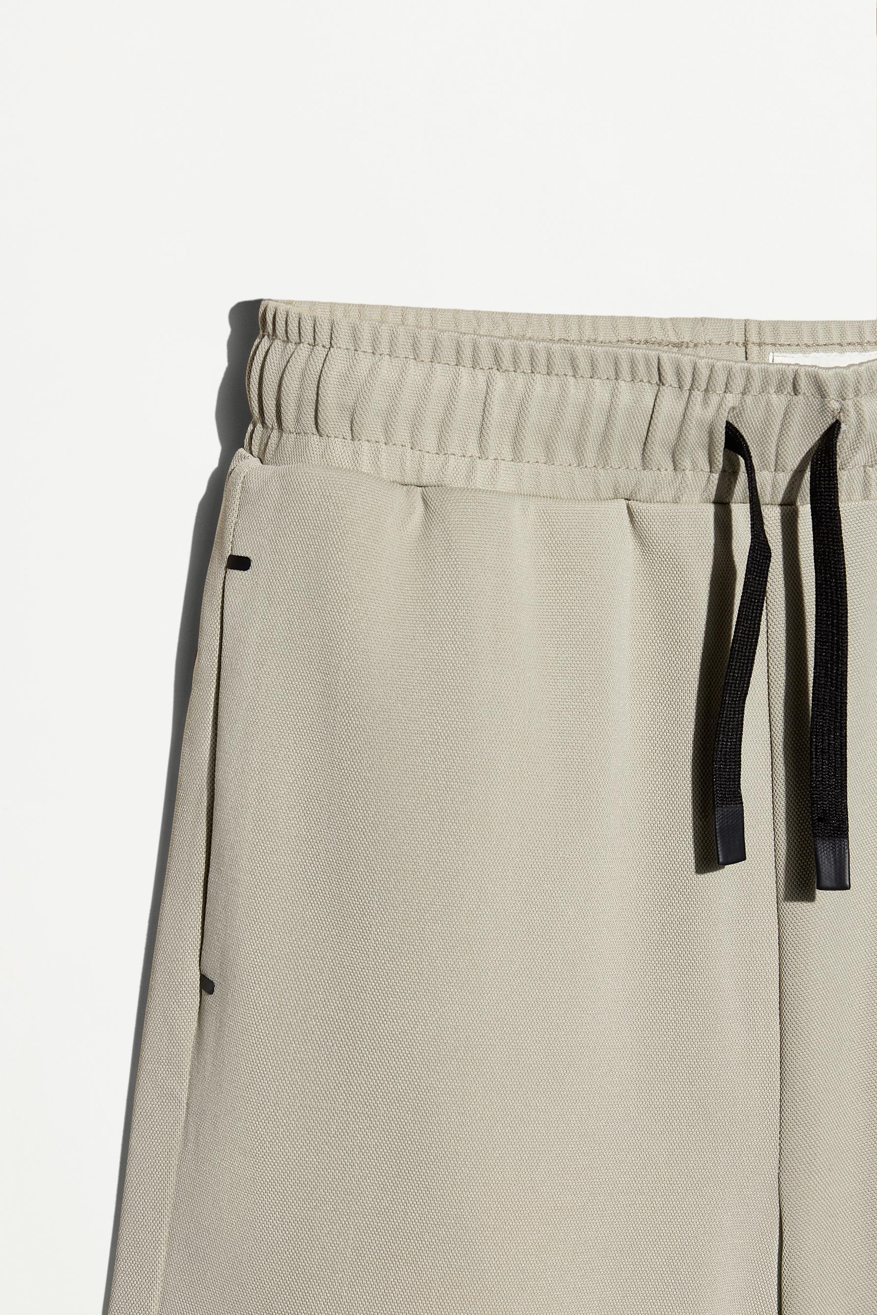 Interlock piqué Bermuda shorts