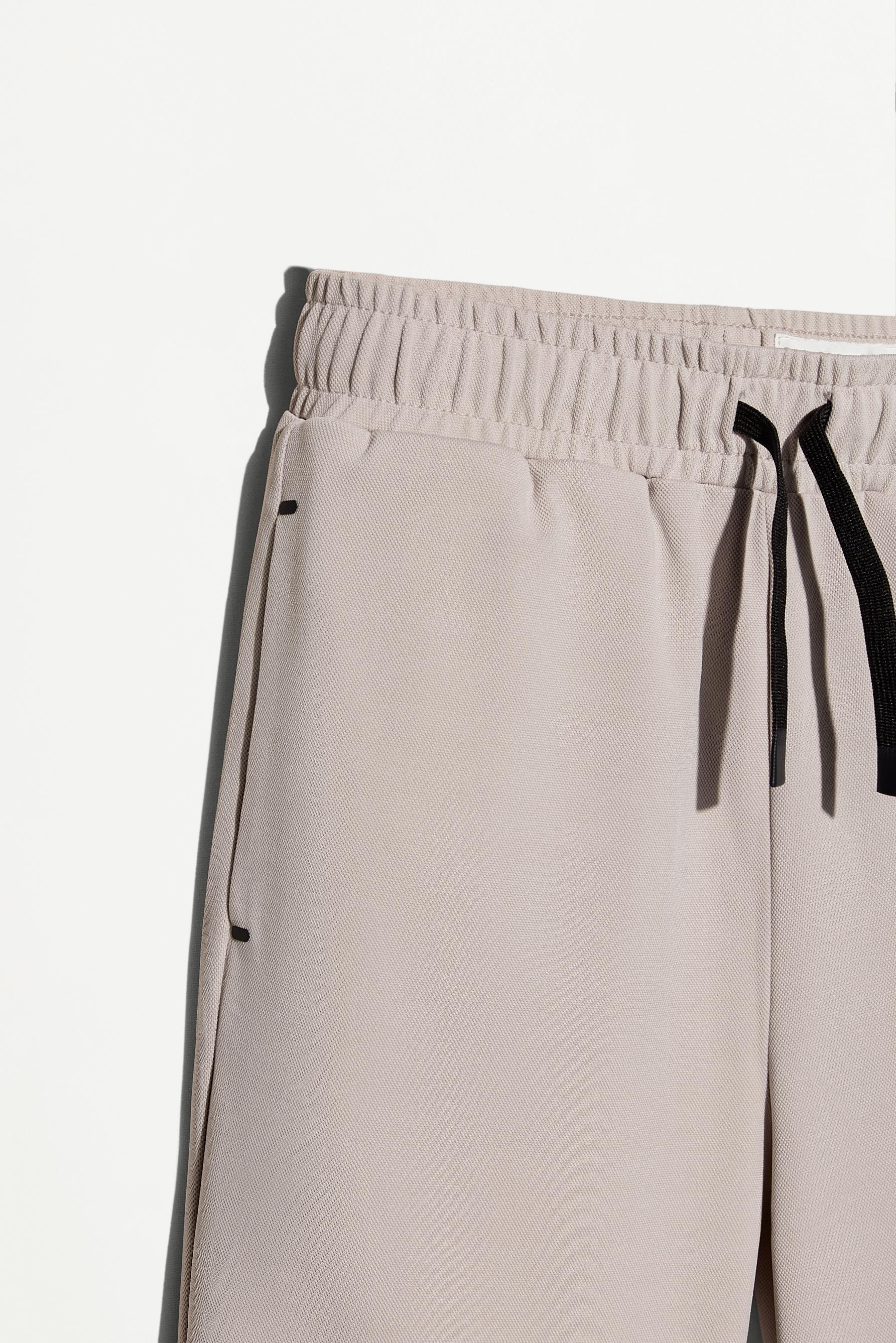 Interlock piqué Bermuda shorts
