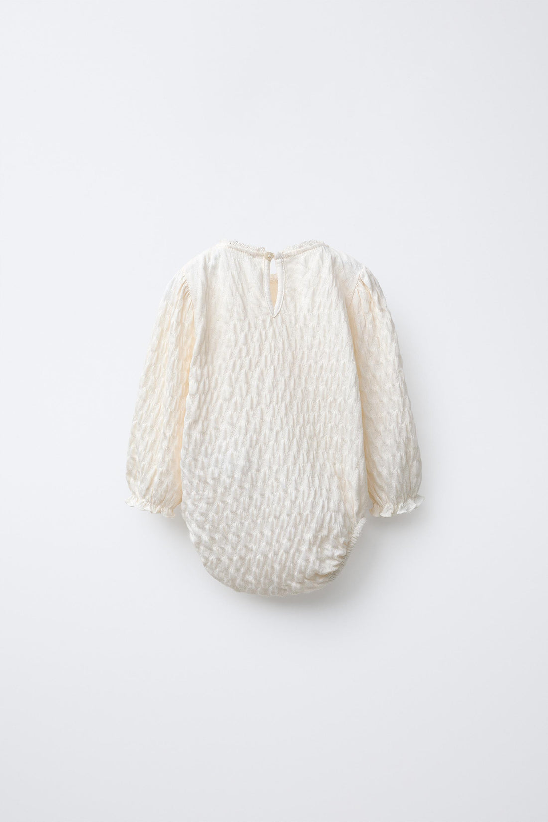 TEXTURED LACE BODYSUIT