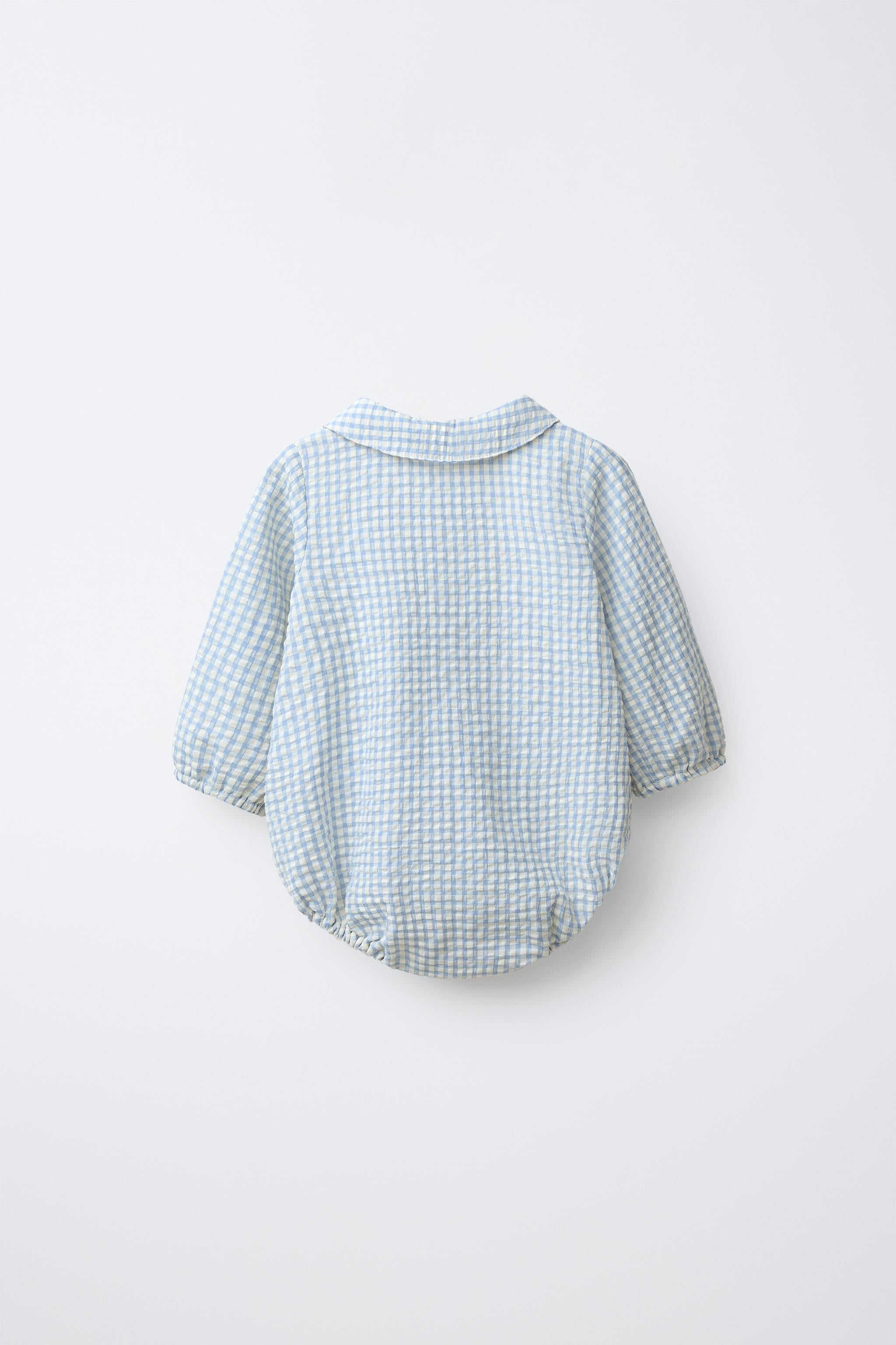 GINGHAM CHECK BODYSUIT