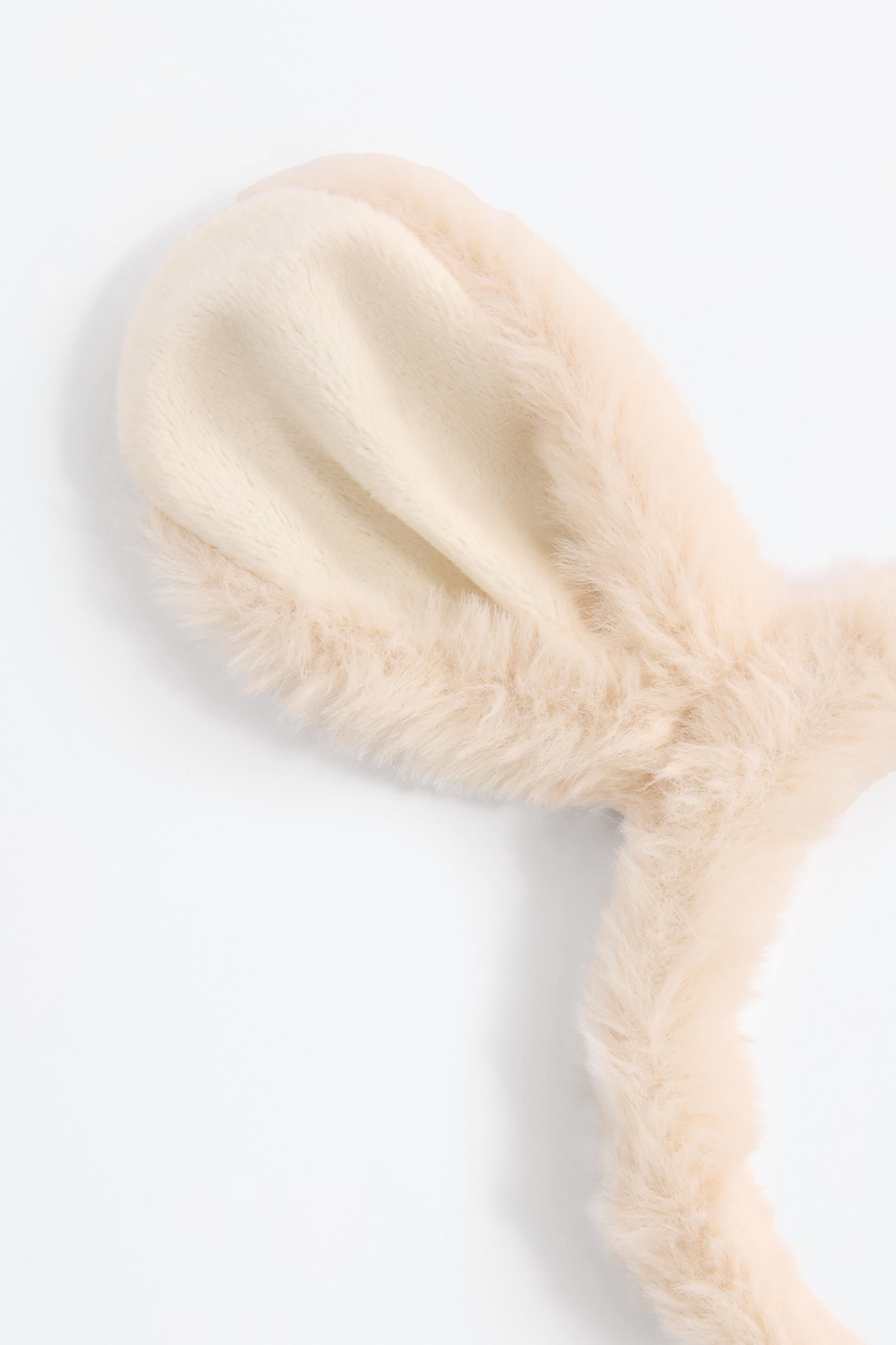 Fuzzy bunny headband