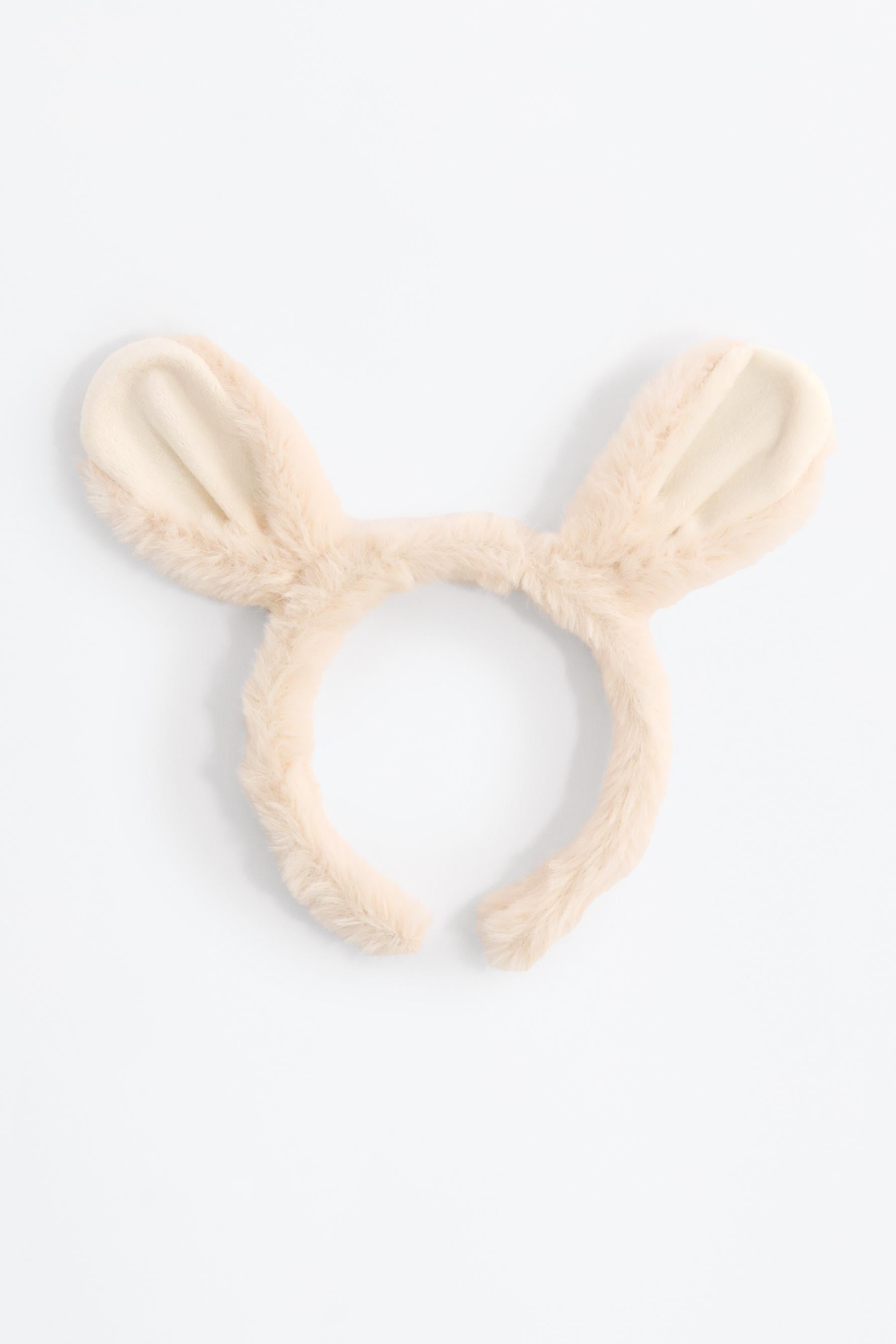 Fuzzy bunny headband