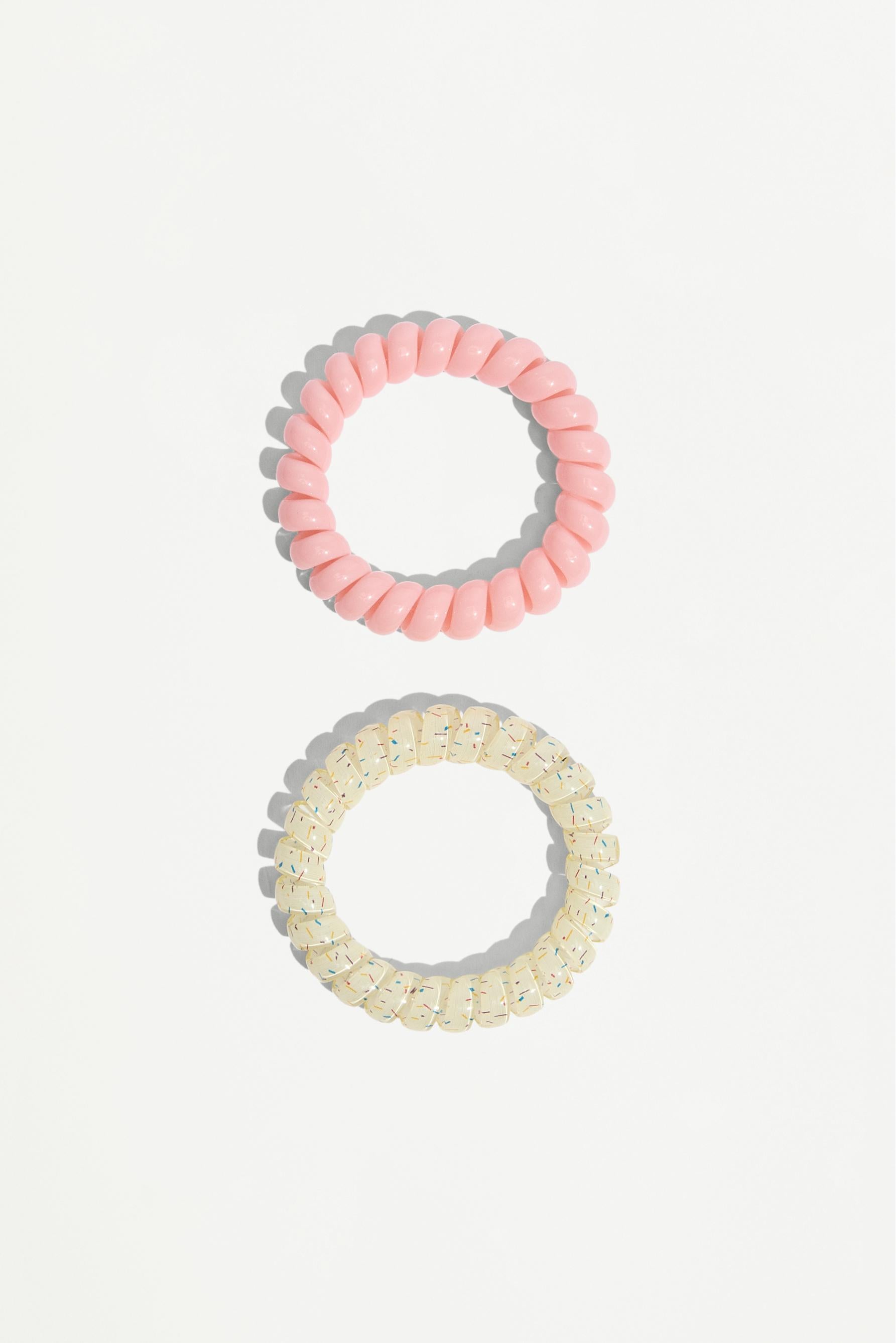 Spiral hair ties (Pack 6)
