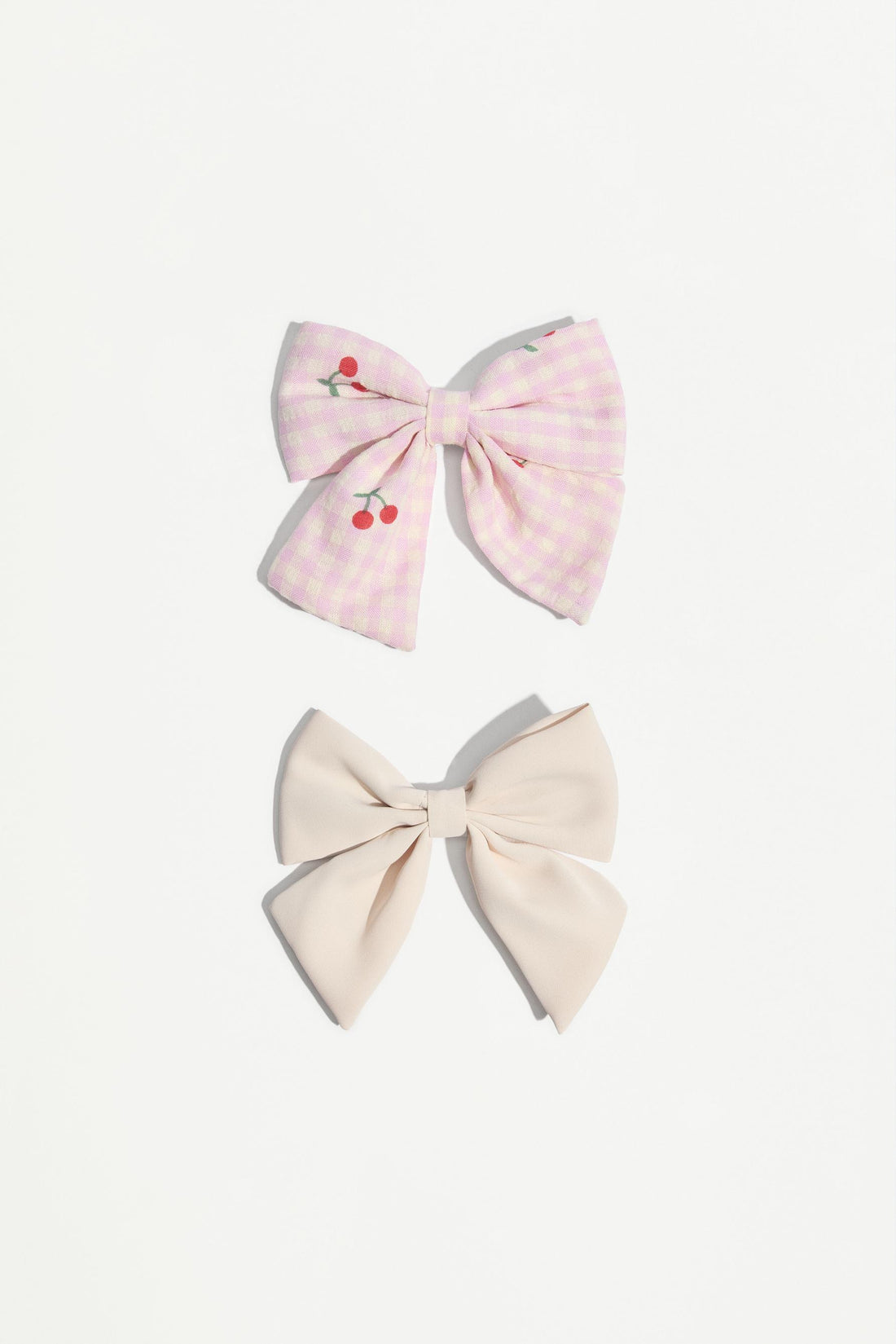 Pack of 2 hair bows with clip