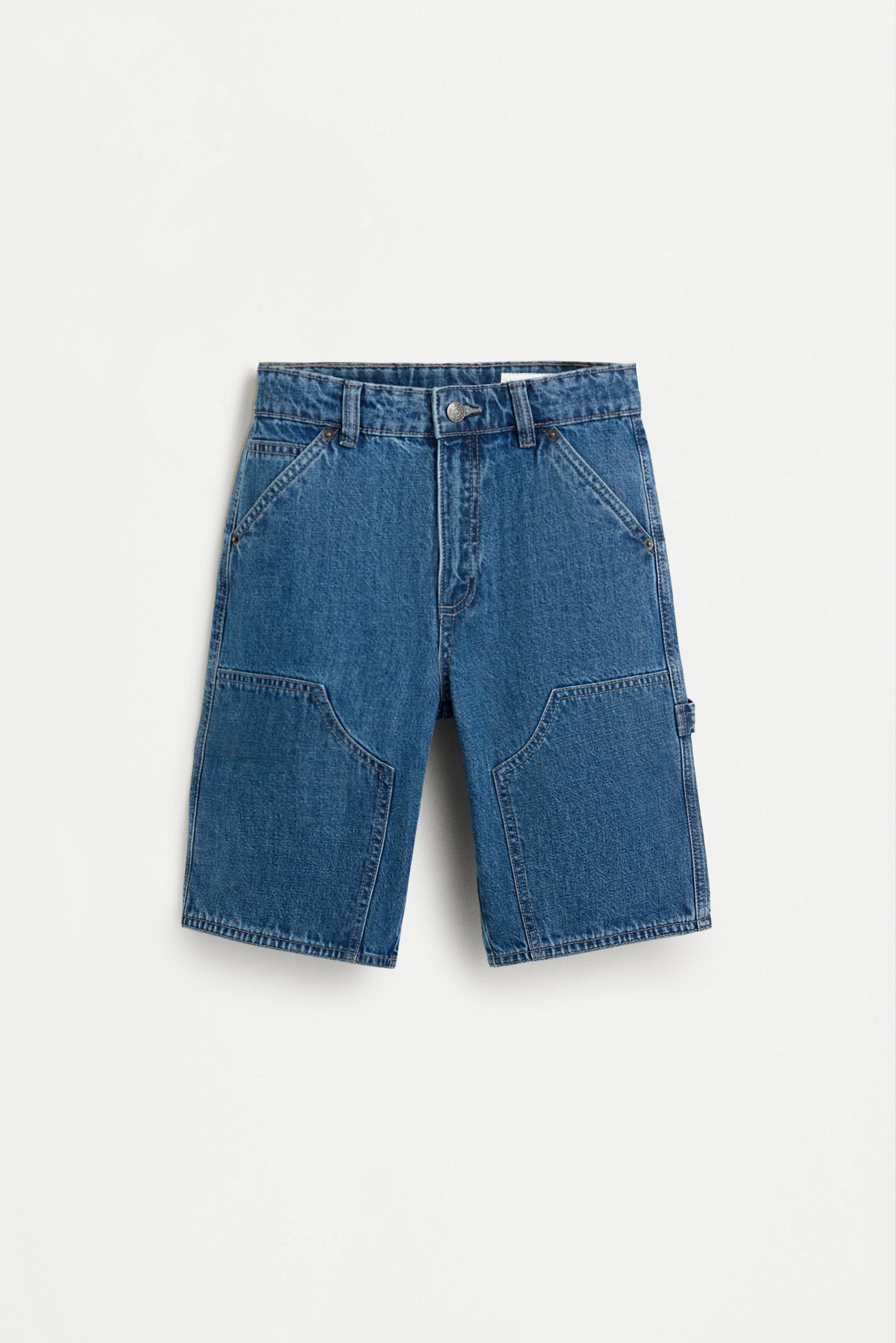 Carpenter denim Bermuda shorts