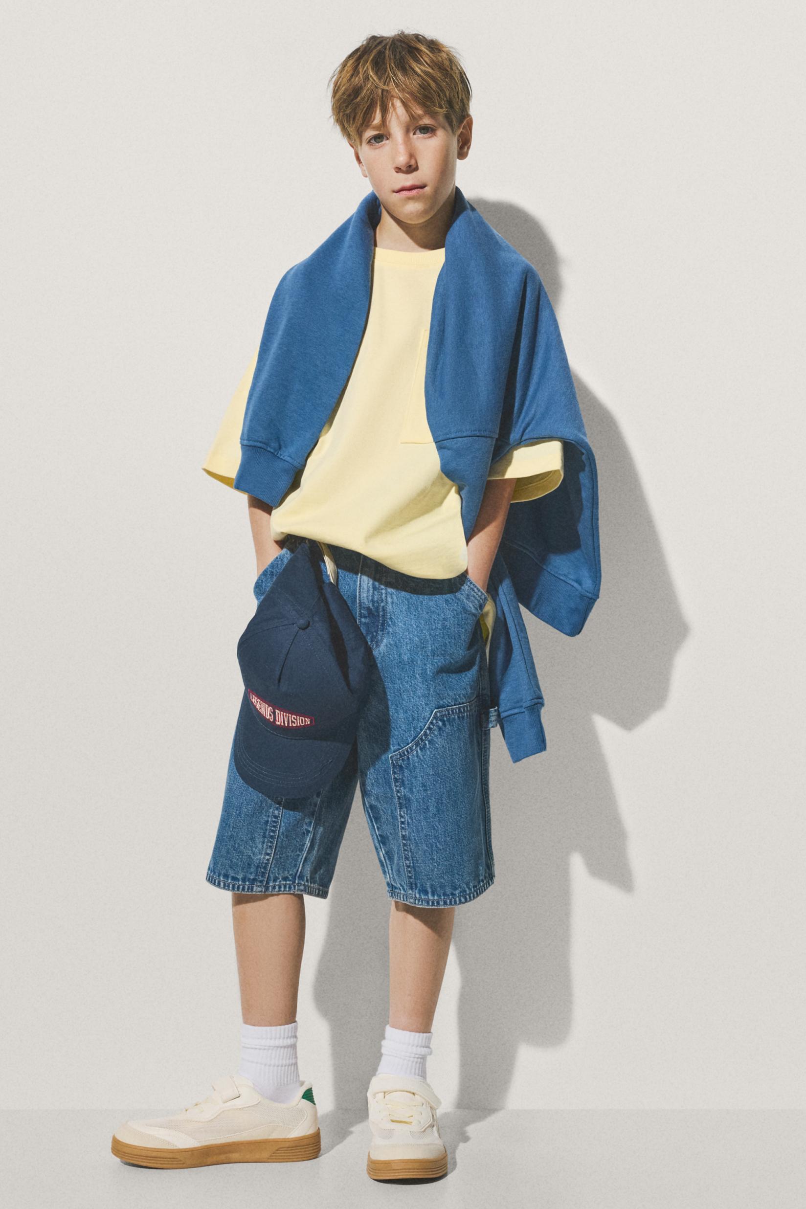 Carpenter denim Bermuda shorts