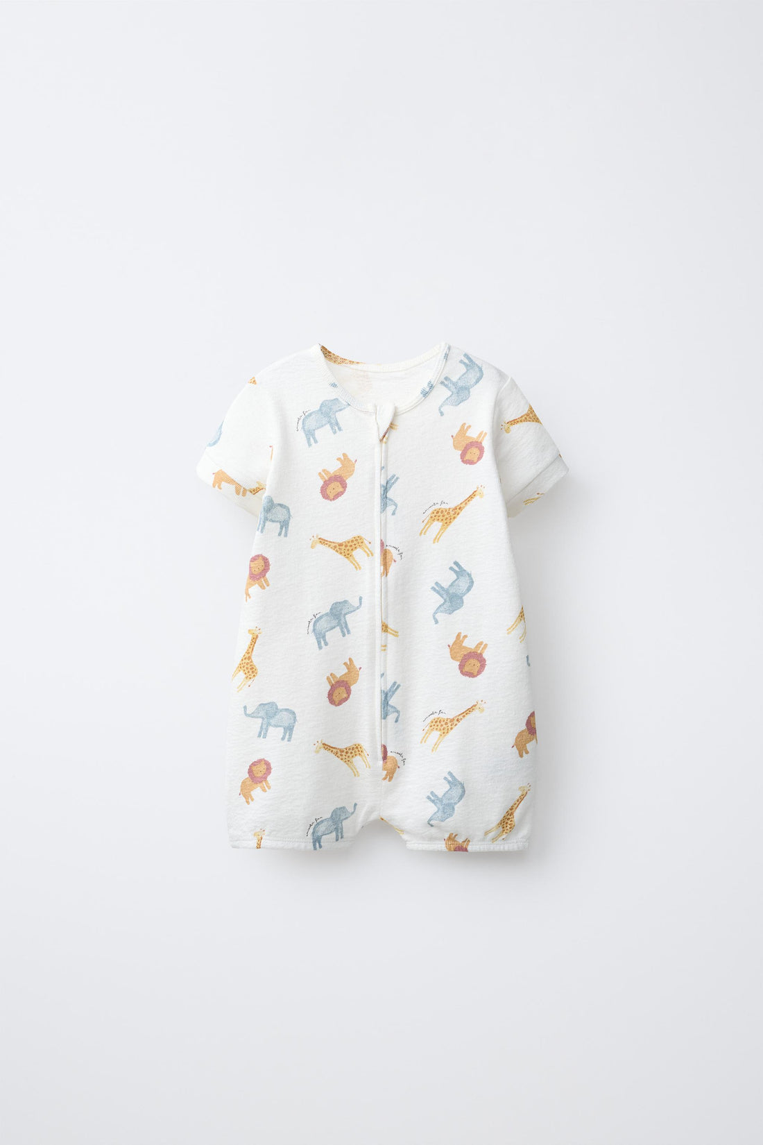 TWO-PACK OF ANIMAL PRINT SLEEPSUITS