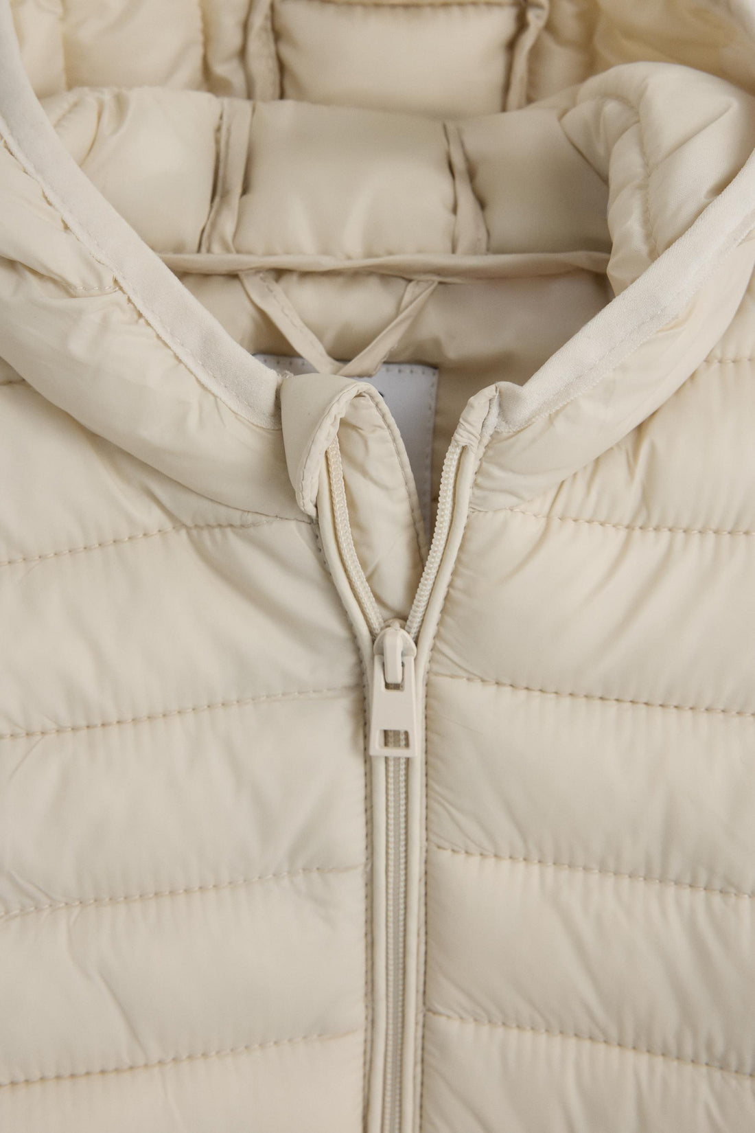 Padded hooded jacket