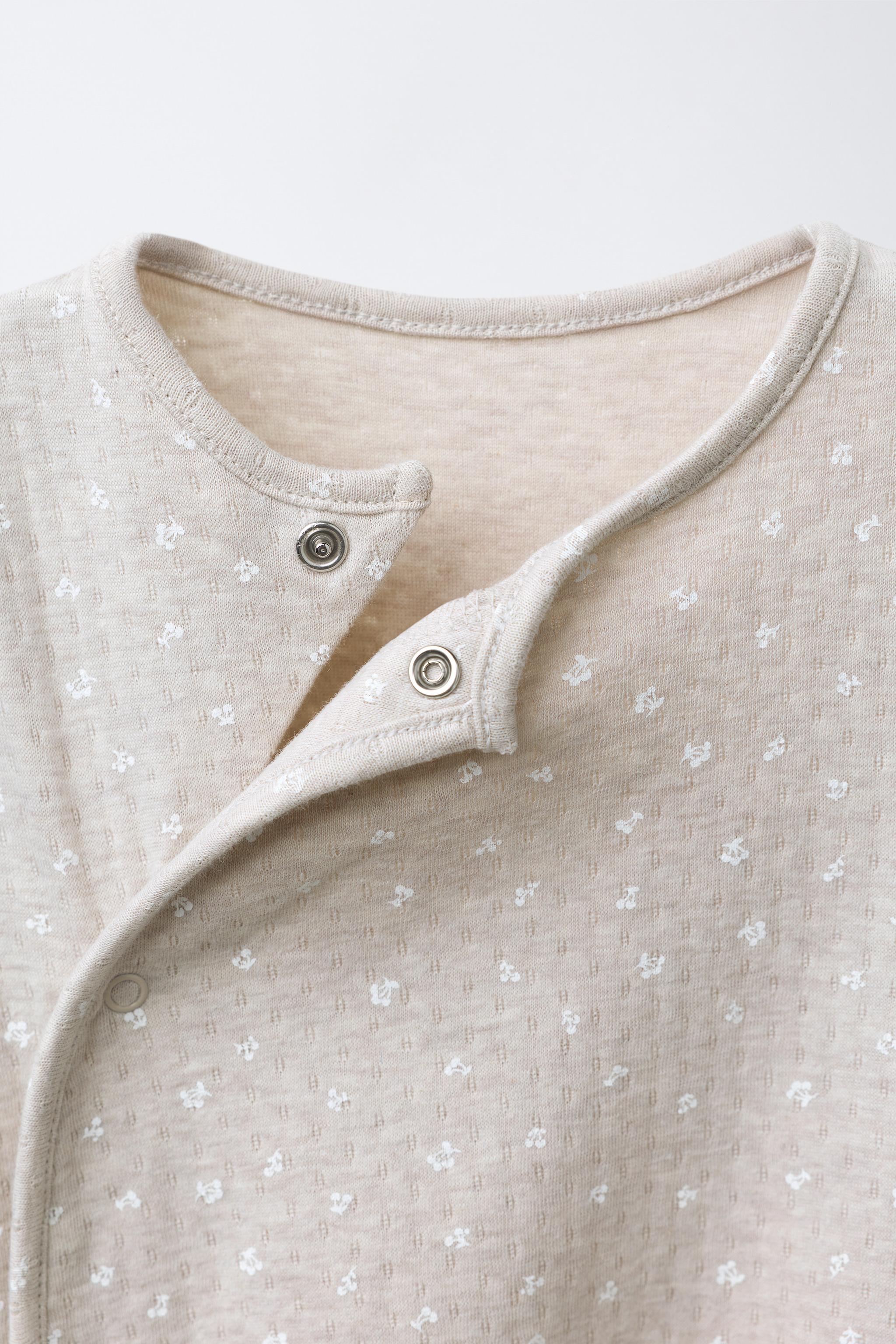 CONVERTIBLE FOOTED SLEEPSUIT
