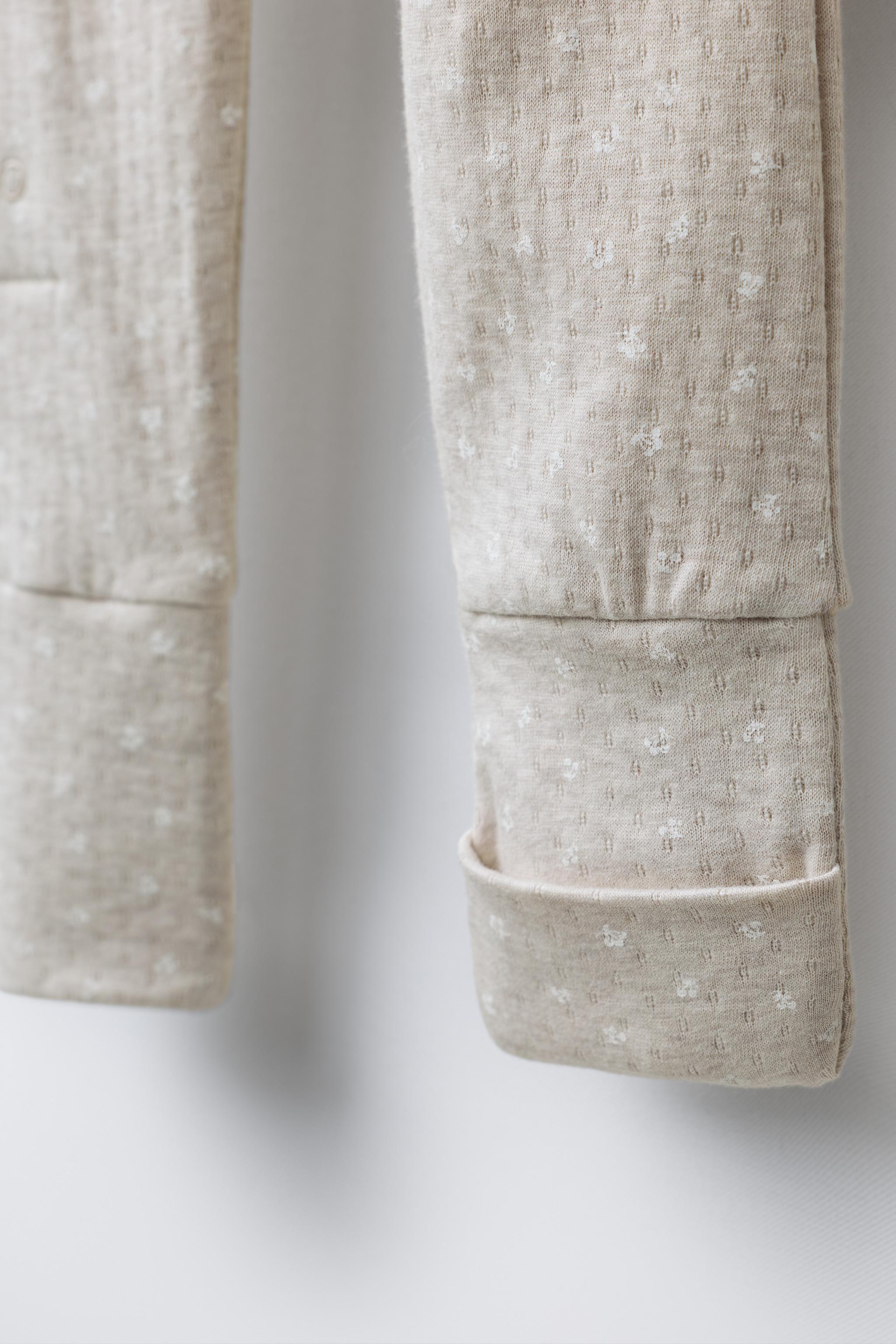 CONVERTIBLE FOOTED SLEEPSUIT