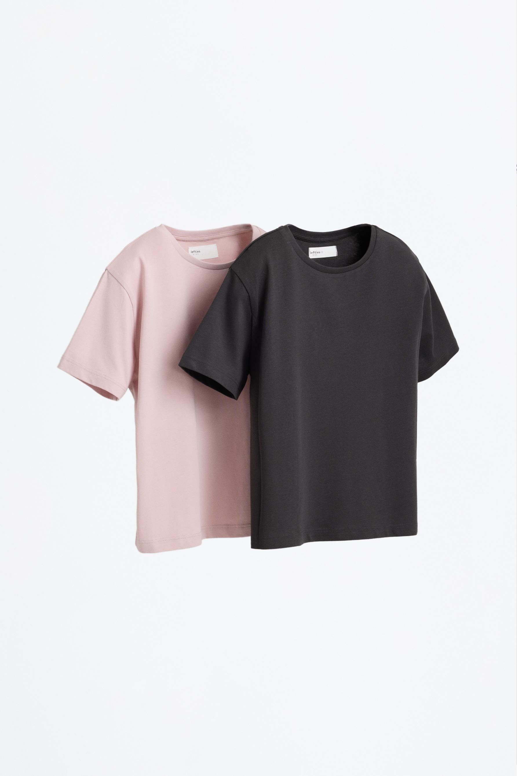 Pack of 2 plain T-shirts