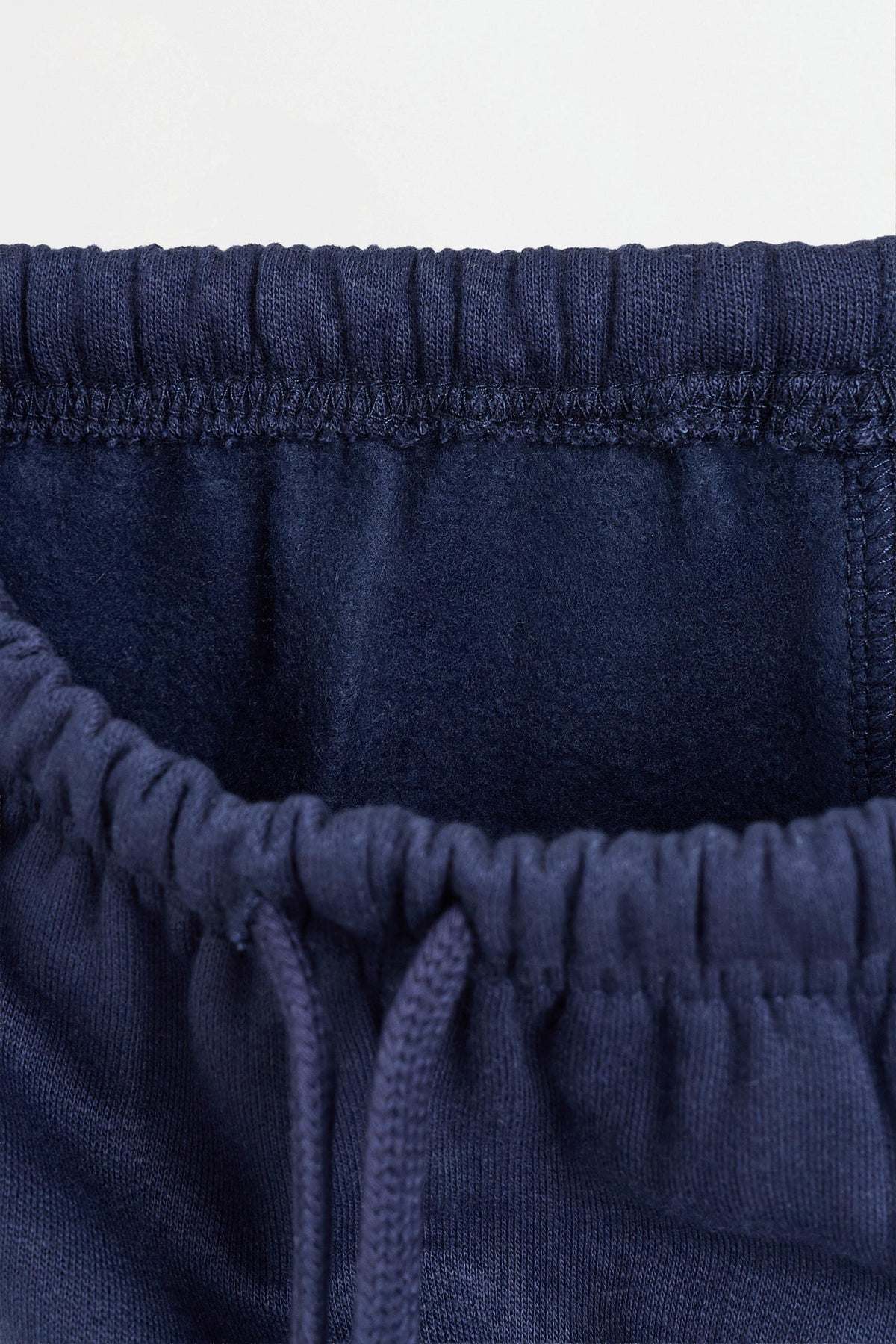 Pack of 2 contrast plush trousers