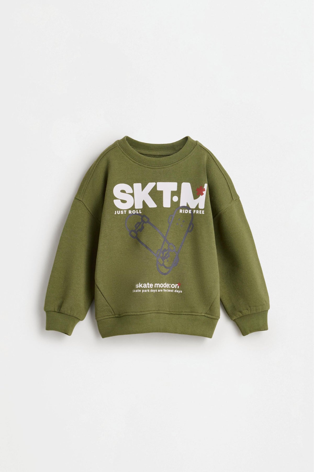 Plush sweatshirt and trousers set