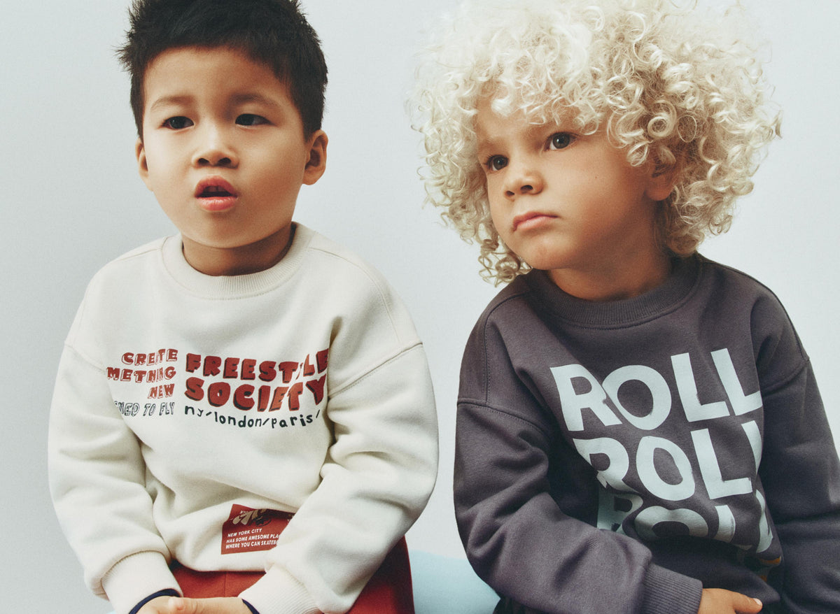 Plush sweatshirt and trousers set