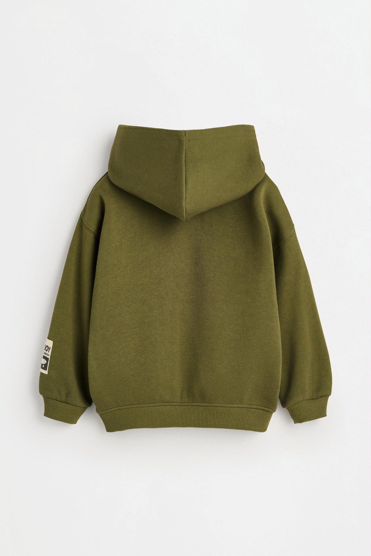Raised print hoodie