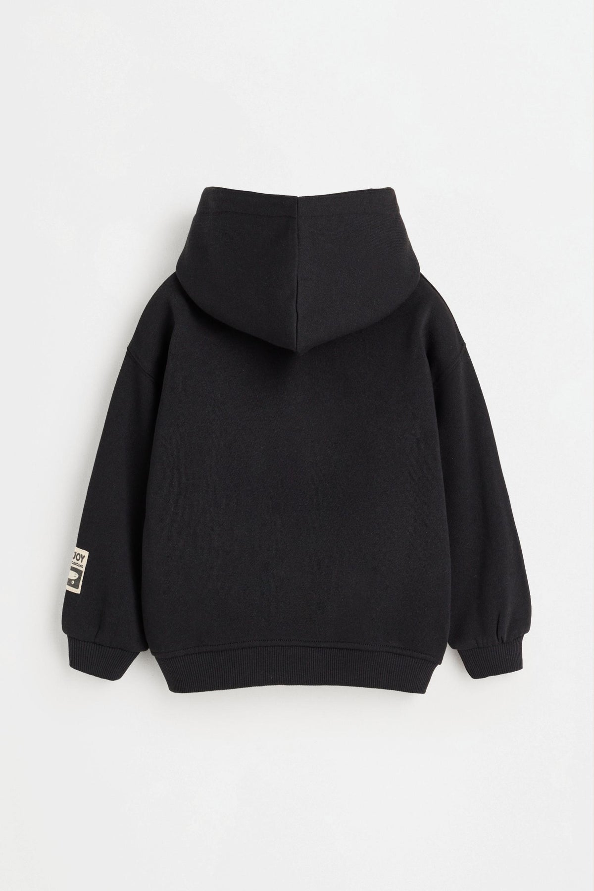 Raised print hoodie