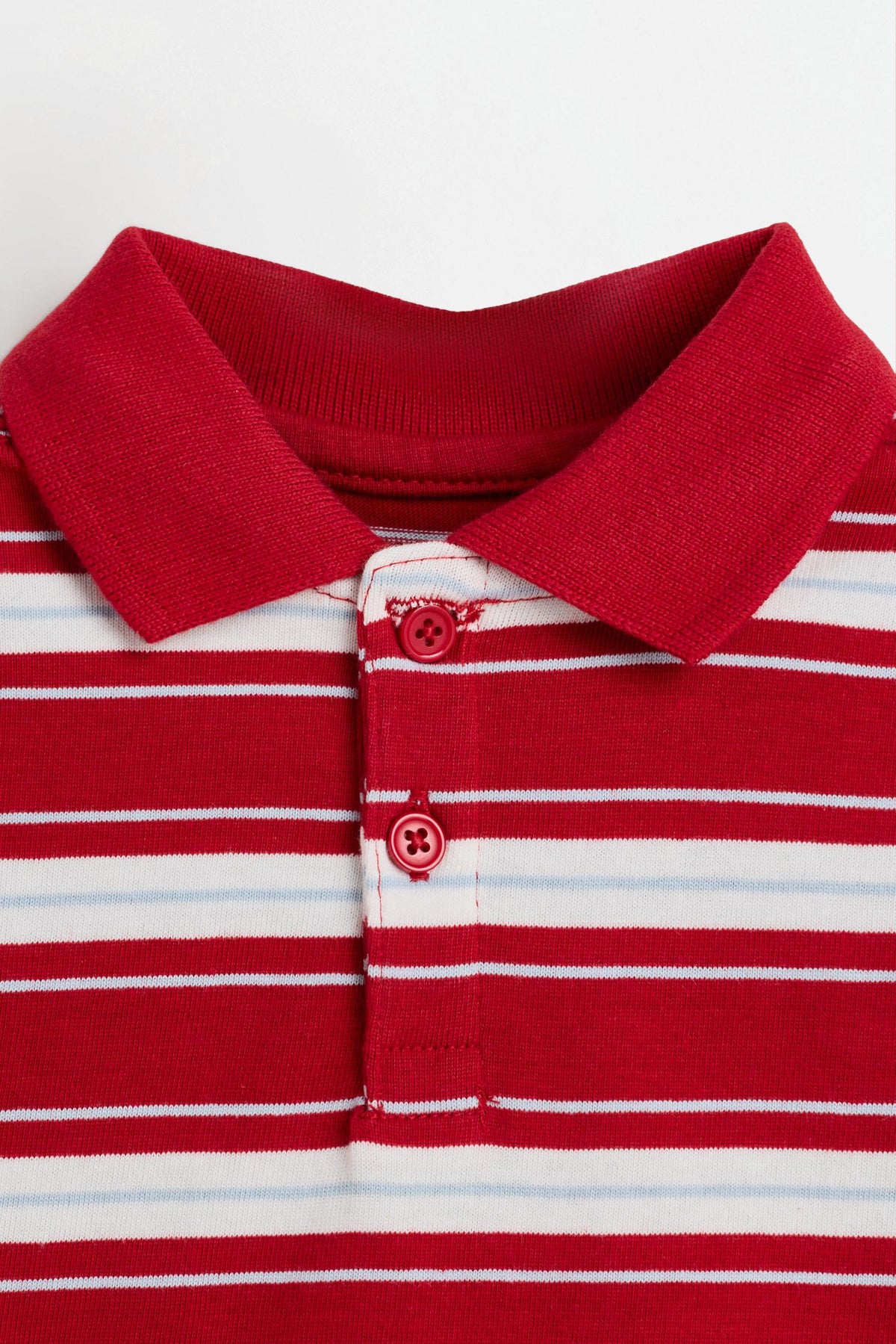 Striped polo shirt