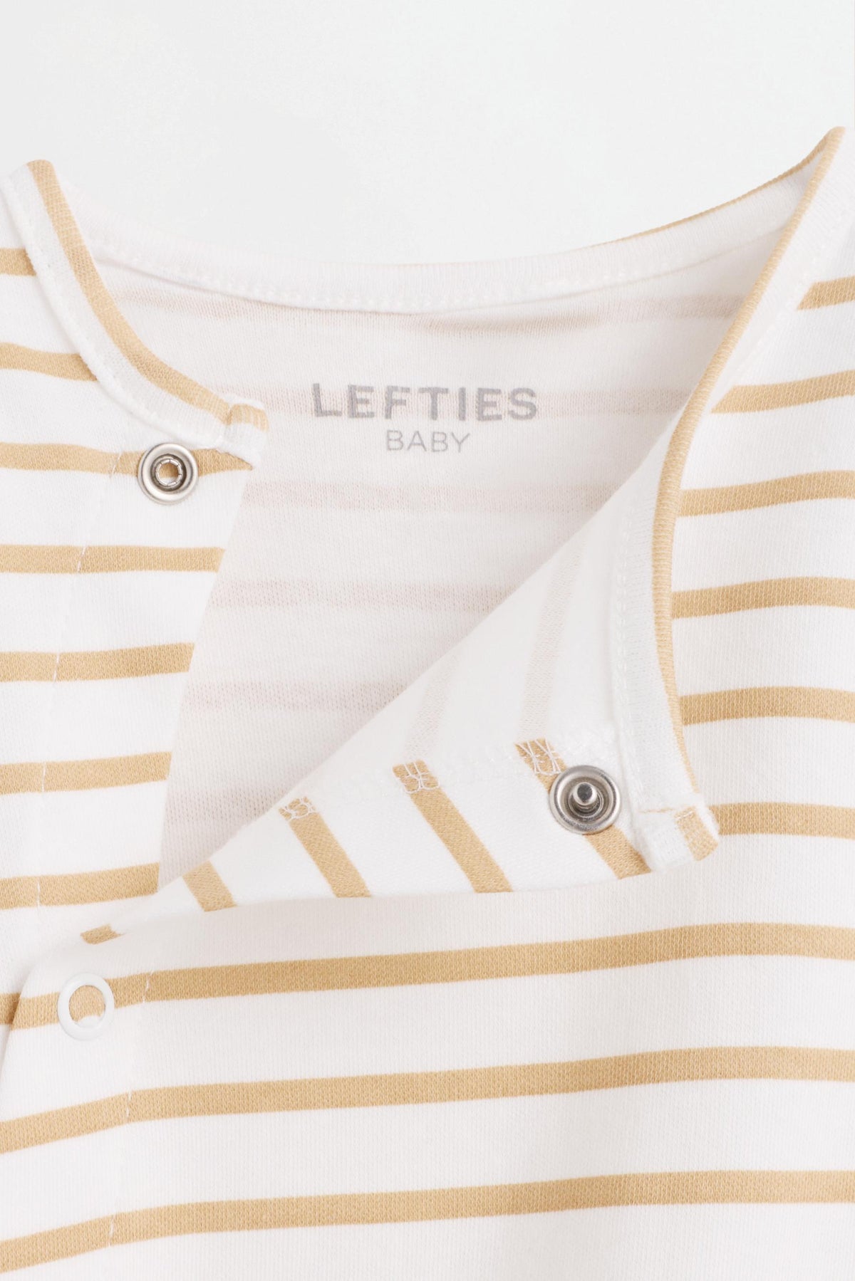 Printed interlock sleepsuit - MUSTARD / 0-1 months
