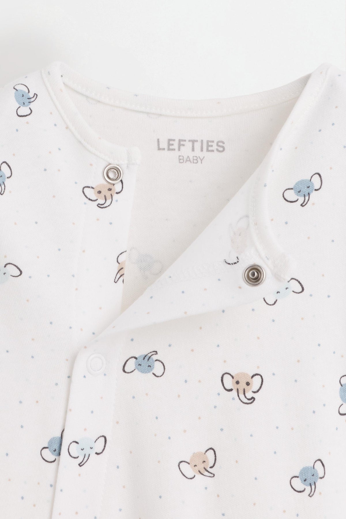 Printed interlock sleepsuit