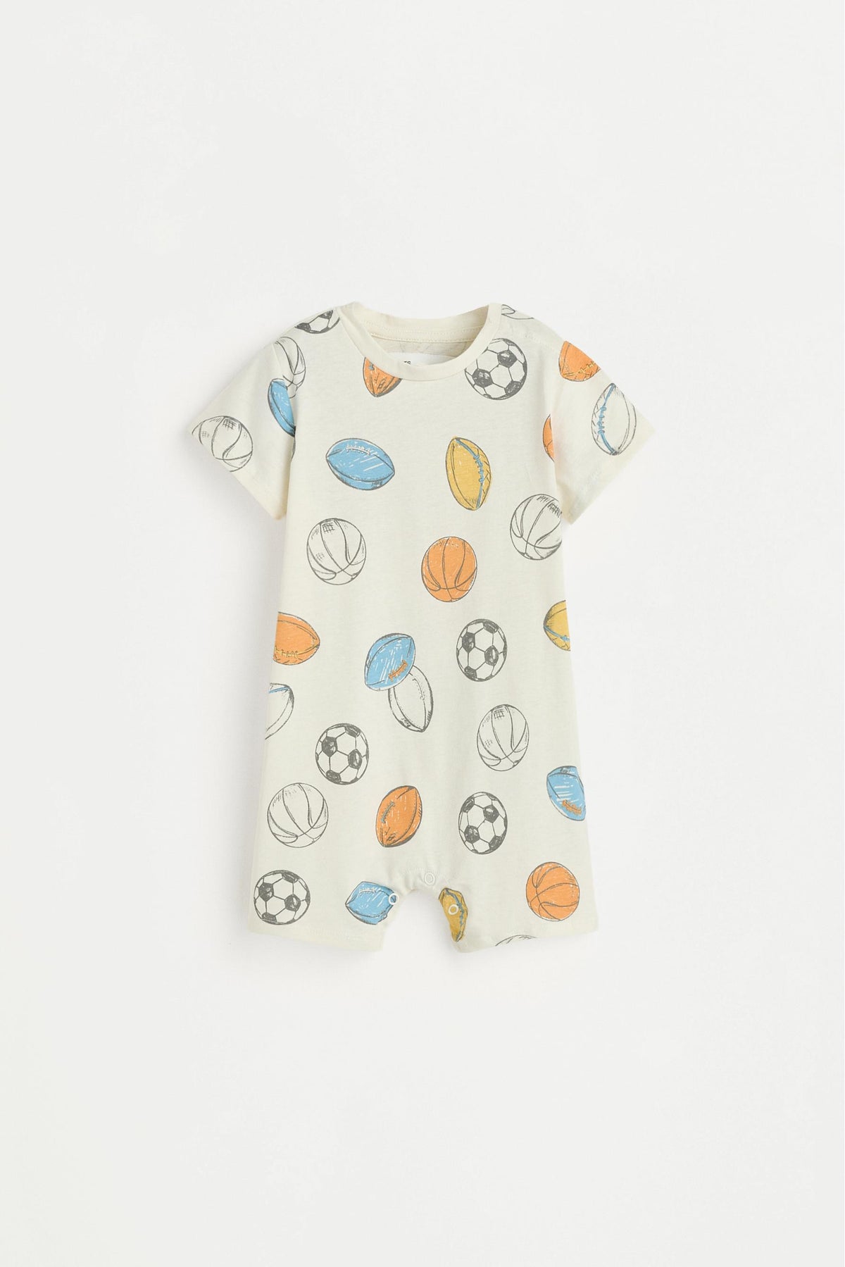 Short printed sleepsuit