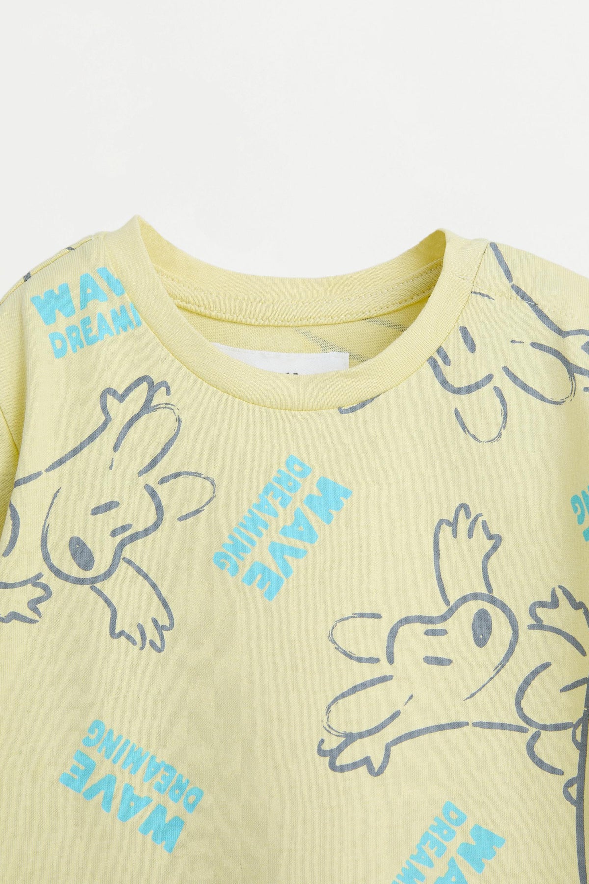 All-over printed sleepsuit