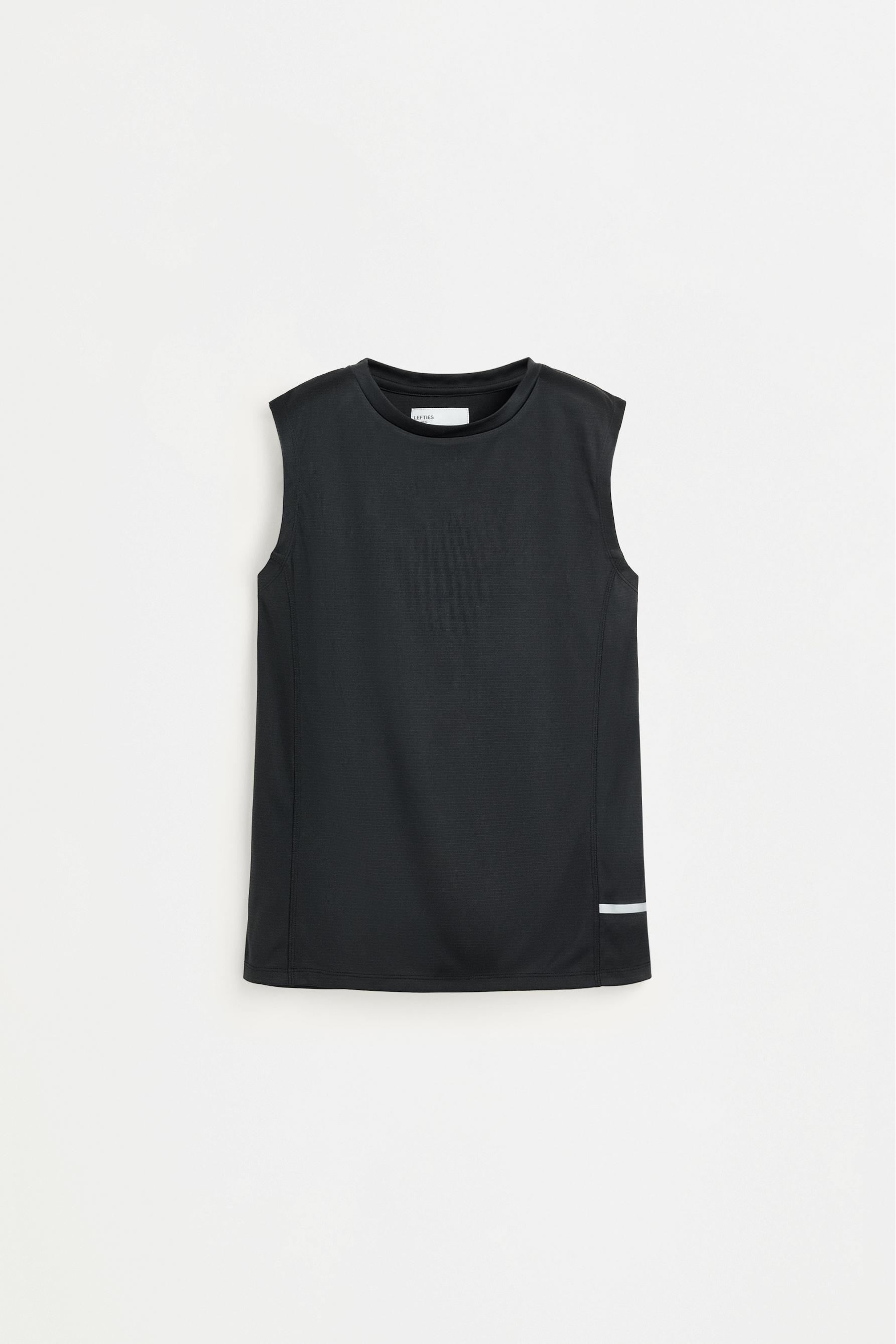 Sleeveless sports co-ord with Bermuda shorts
