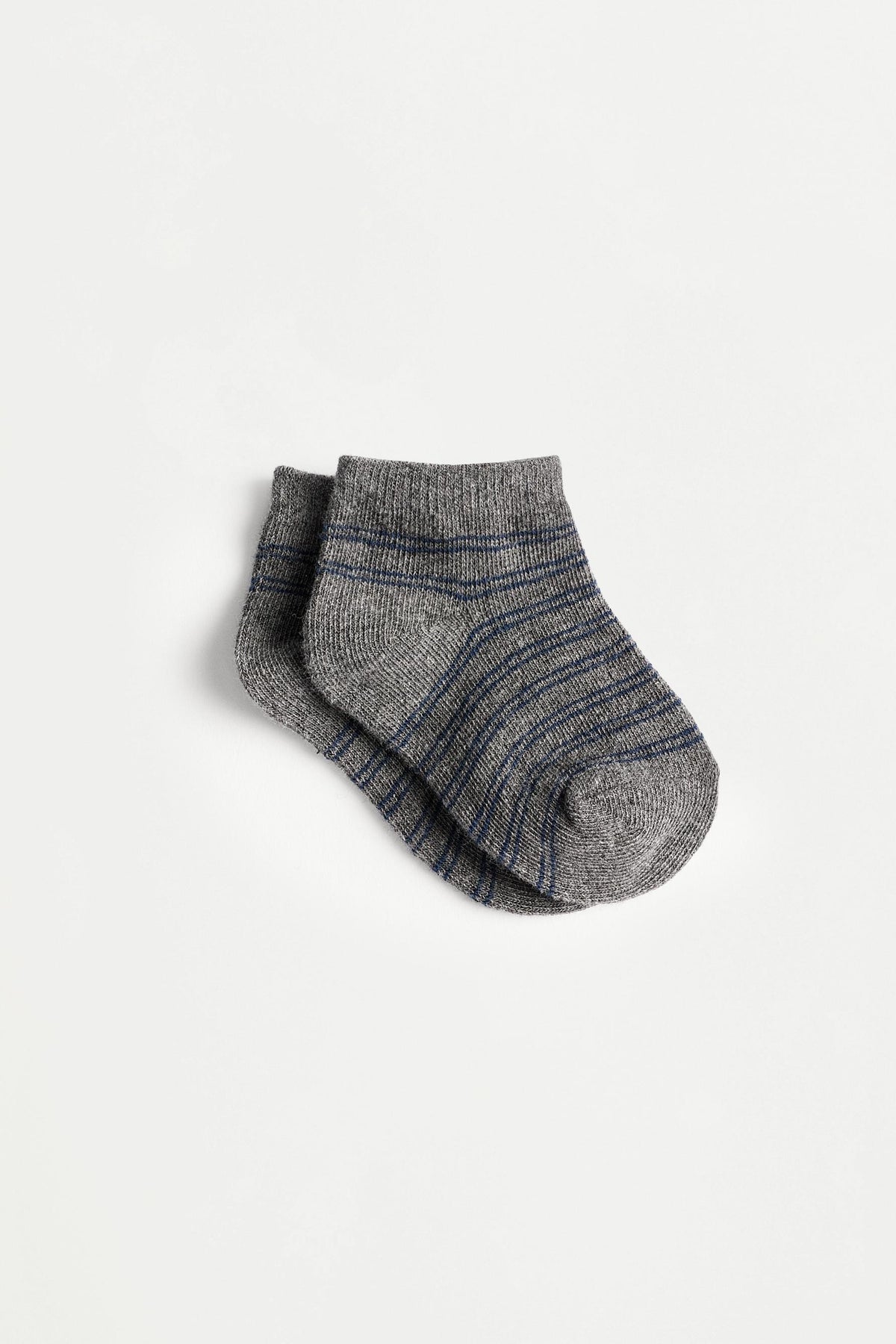 7-Pack of striped ankle socks