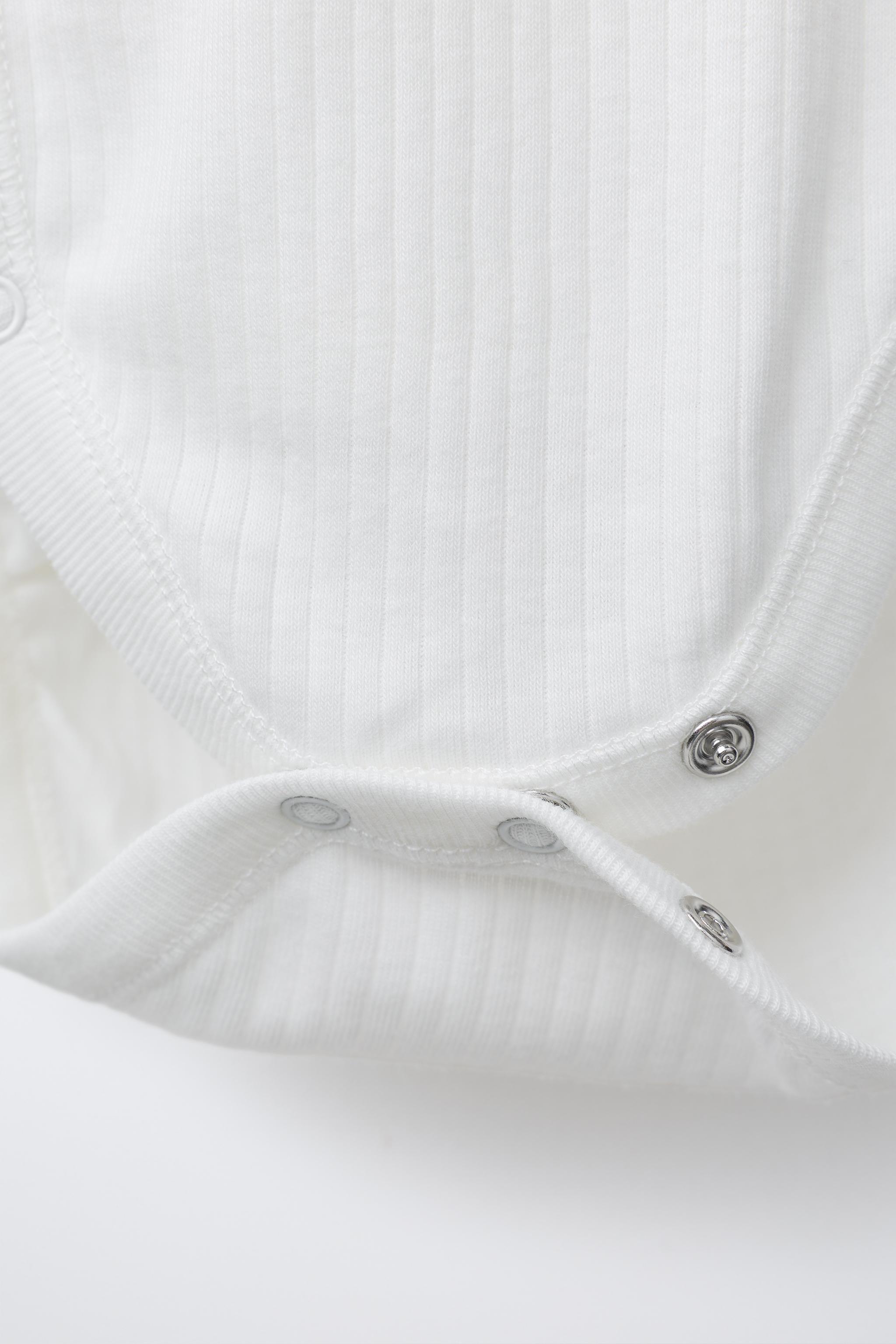 0-6 MONTHS/ THREE-PACK OF KIMONO COLLAR LONG SLEEVE BODYSUITS