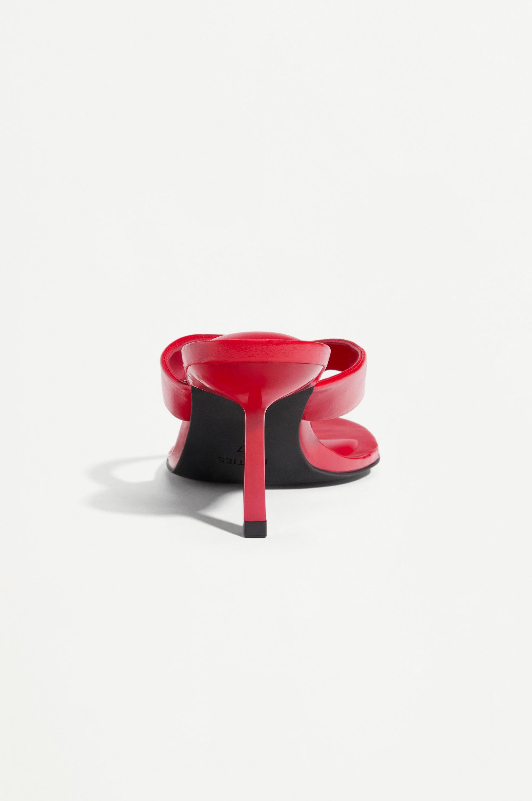 Toe heel sandal - RED / 35