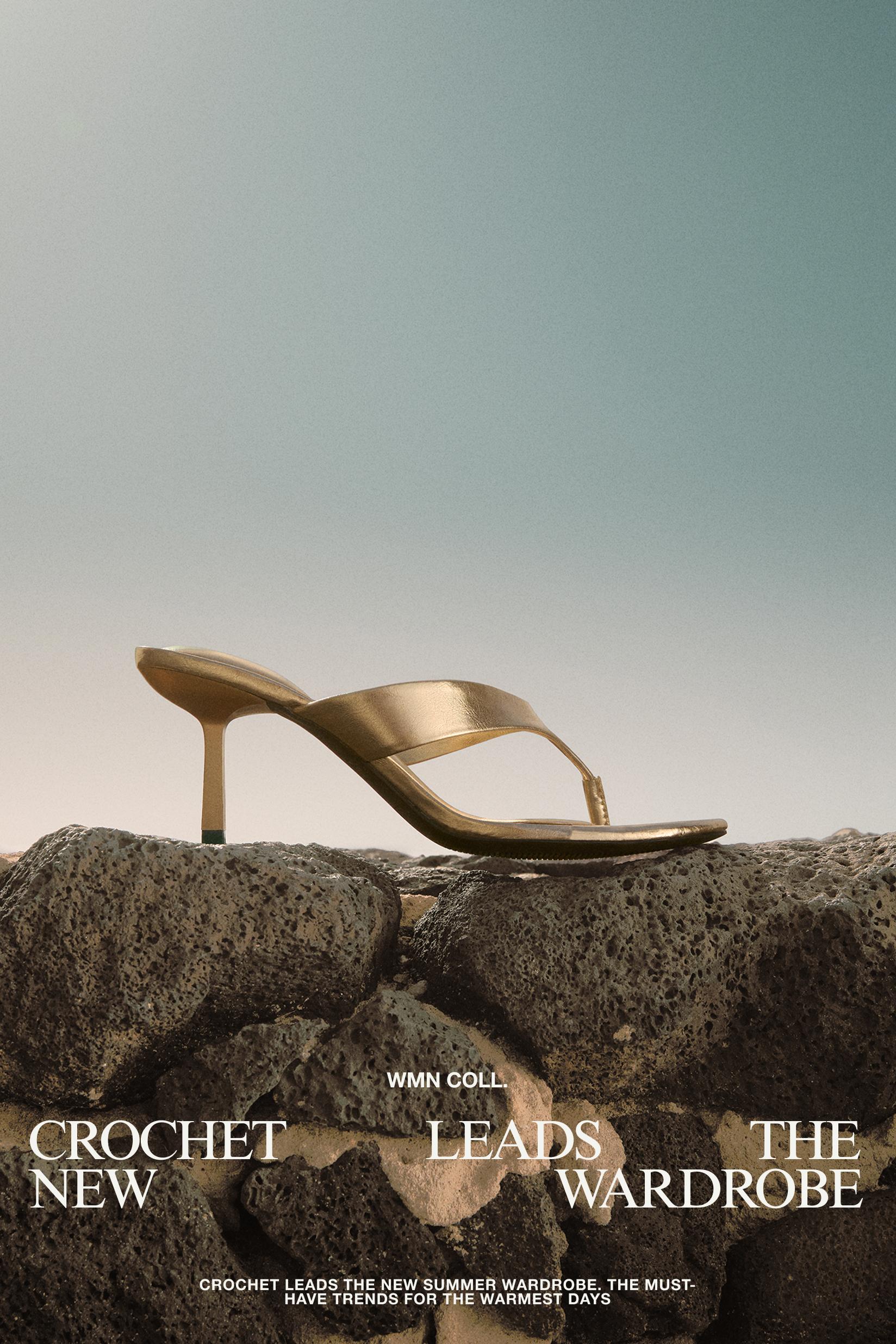 Toe heel sandal