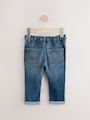 Mid Blue Denim Regular Fit Comfort Stretch Jeans (3mths-7yrs) - Size 3-6 Months (62-68cm)
