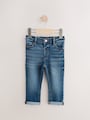 Mid Blue Denim Regular Fit Comfort Stretch Jeans (3mths-7yrs) - Size 3-6 Months (62-68cm)